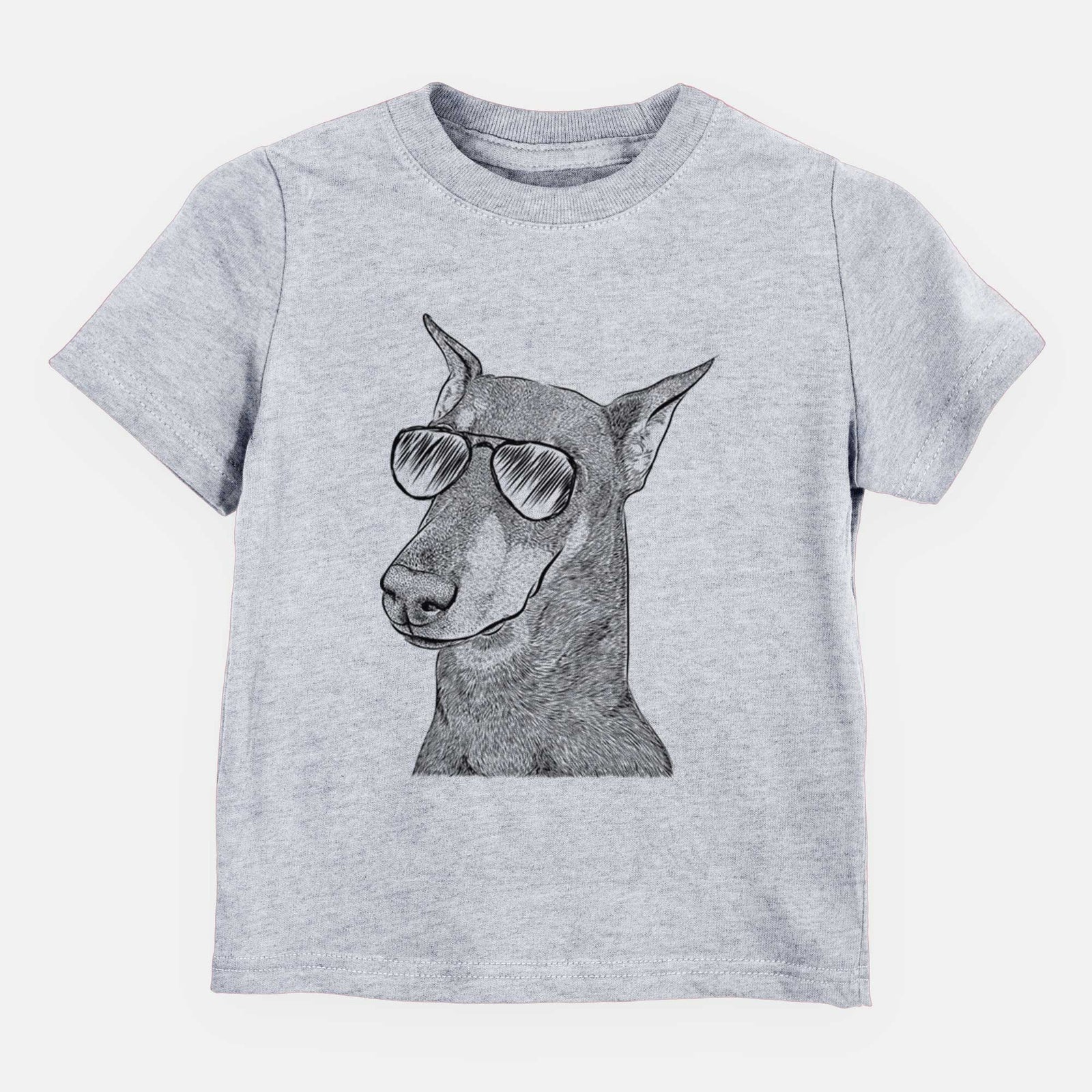 Aviator Shelby the Doberman Pinscher - Kids/Youth/Toddler Shirt