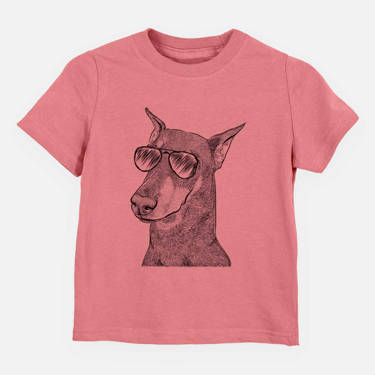Aviator Shelby the Doberman Pinscher - Kids/Youth/Toddler Shirt