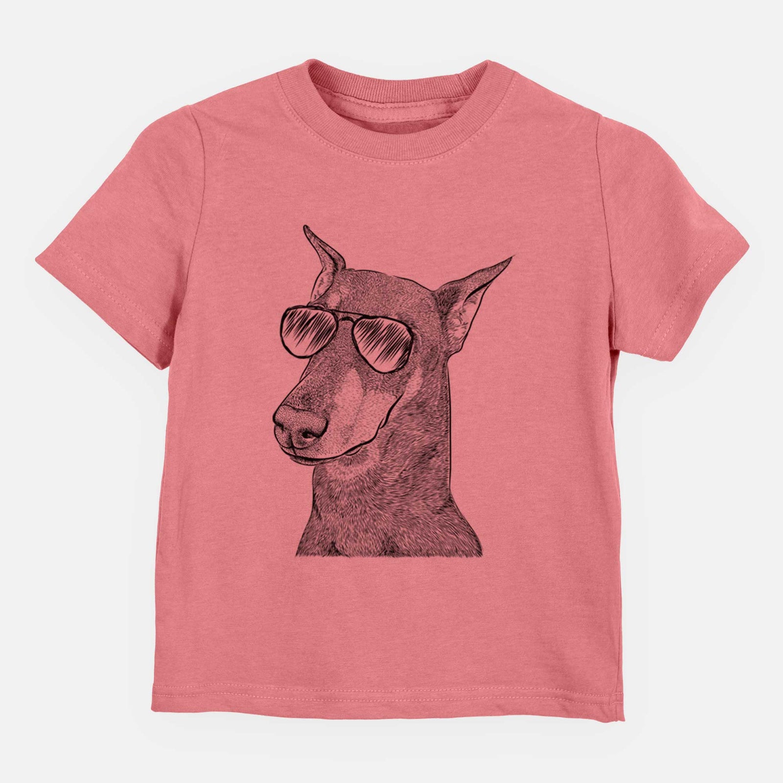 Aviator Shelby the Doberman Pinscher - Kids/Youth/Toddler Shirt