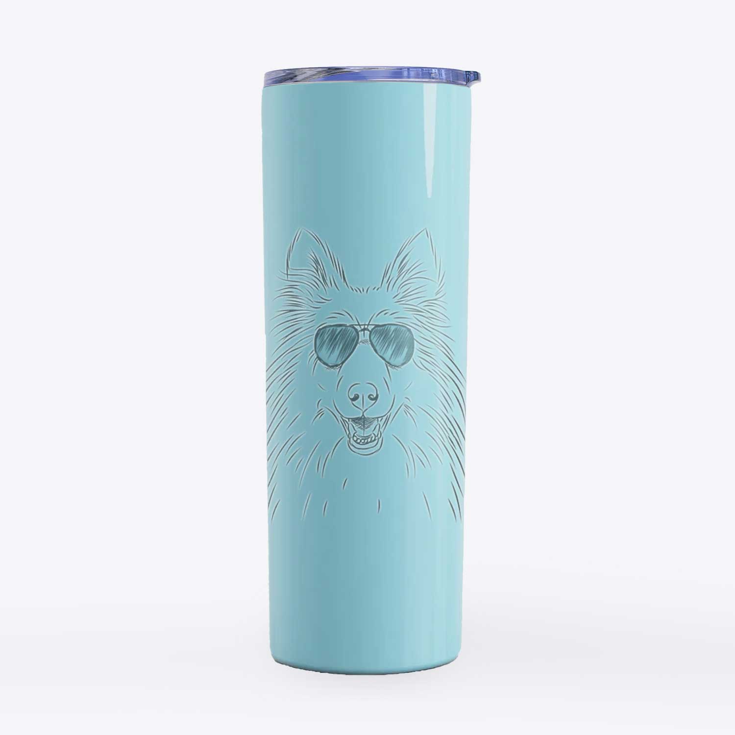 Sheldon the Shetland Sheepdog - 20oz Skinny Tumbler