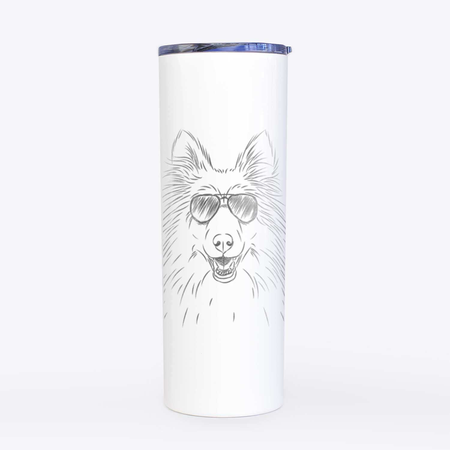 Sheldon the Shetland Sheepdog - 20oz Skinny Tumbler