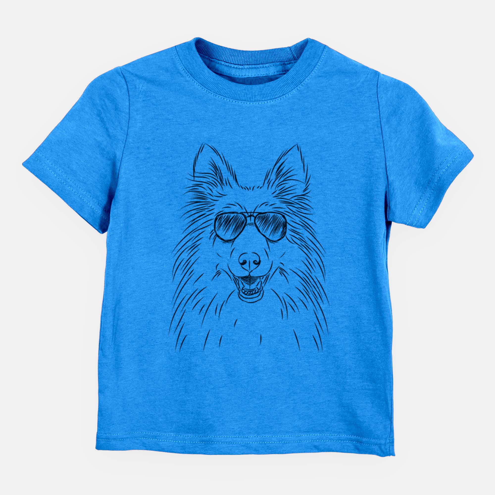 Aviator Sheldon the Shetland Sheepdog - Kids/Youth/Toddler Shirt