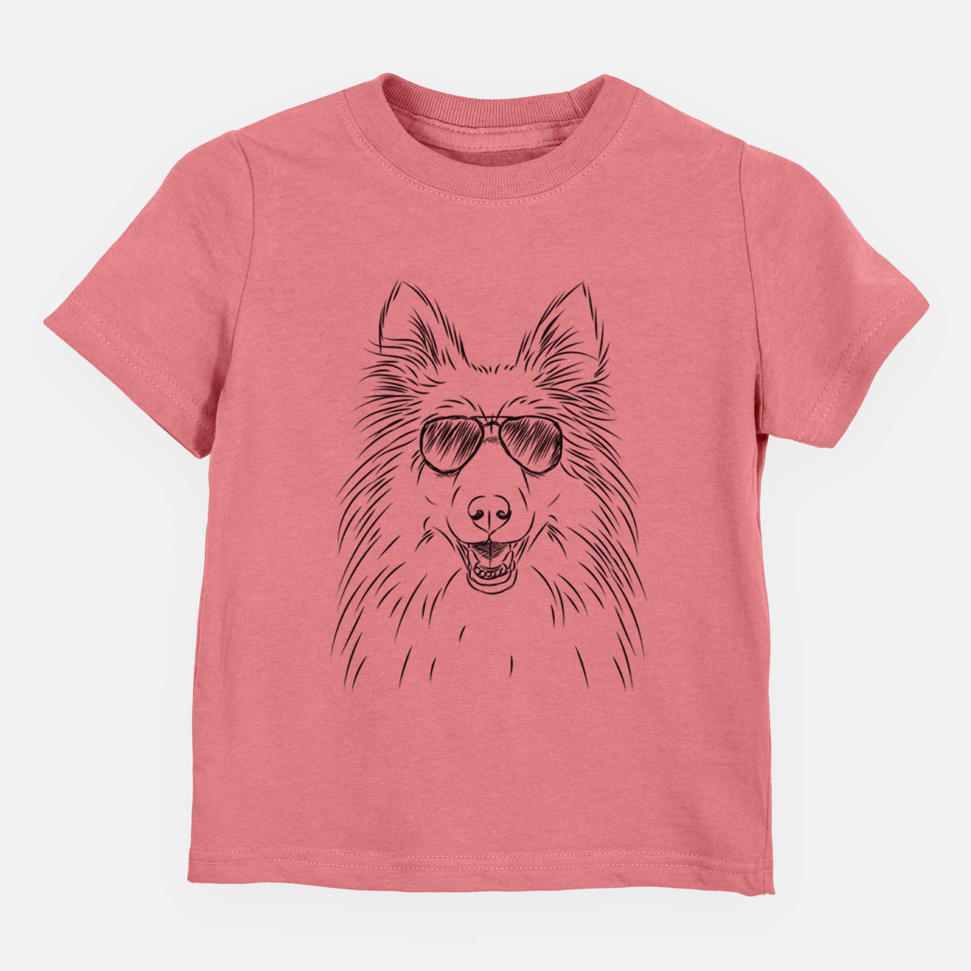 Aviator Sheldon the Shetland Sheepdog - Kids/Youth/Toddler Shirt