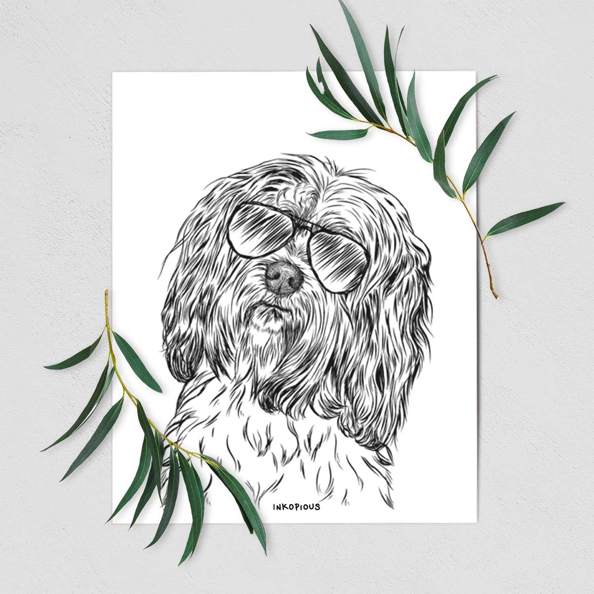 Shenpa the Tibetan Terrier Art Print