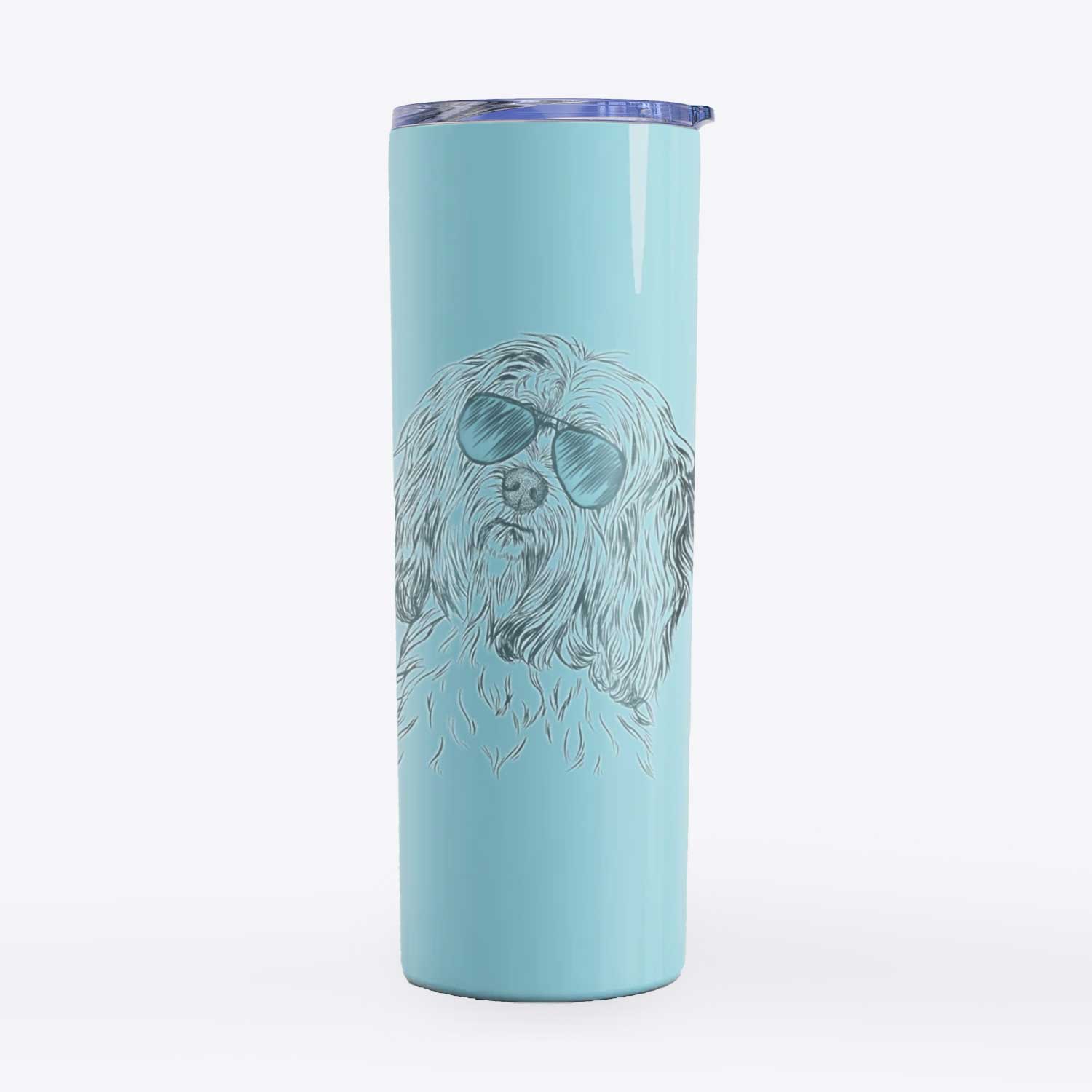 Shenpa the Tibetan Terrier - 20oz Skinny Tumbler