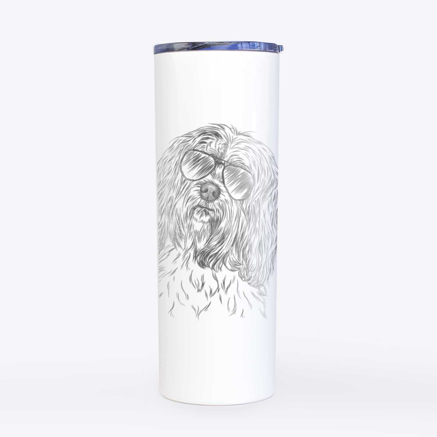 Shenpa the Tibetan Terrier - 20oz Skinny Tumbler