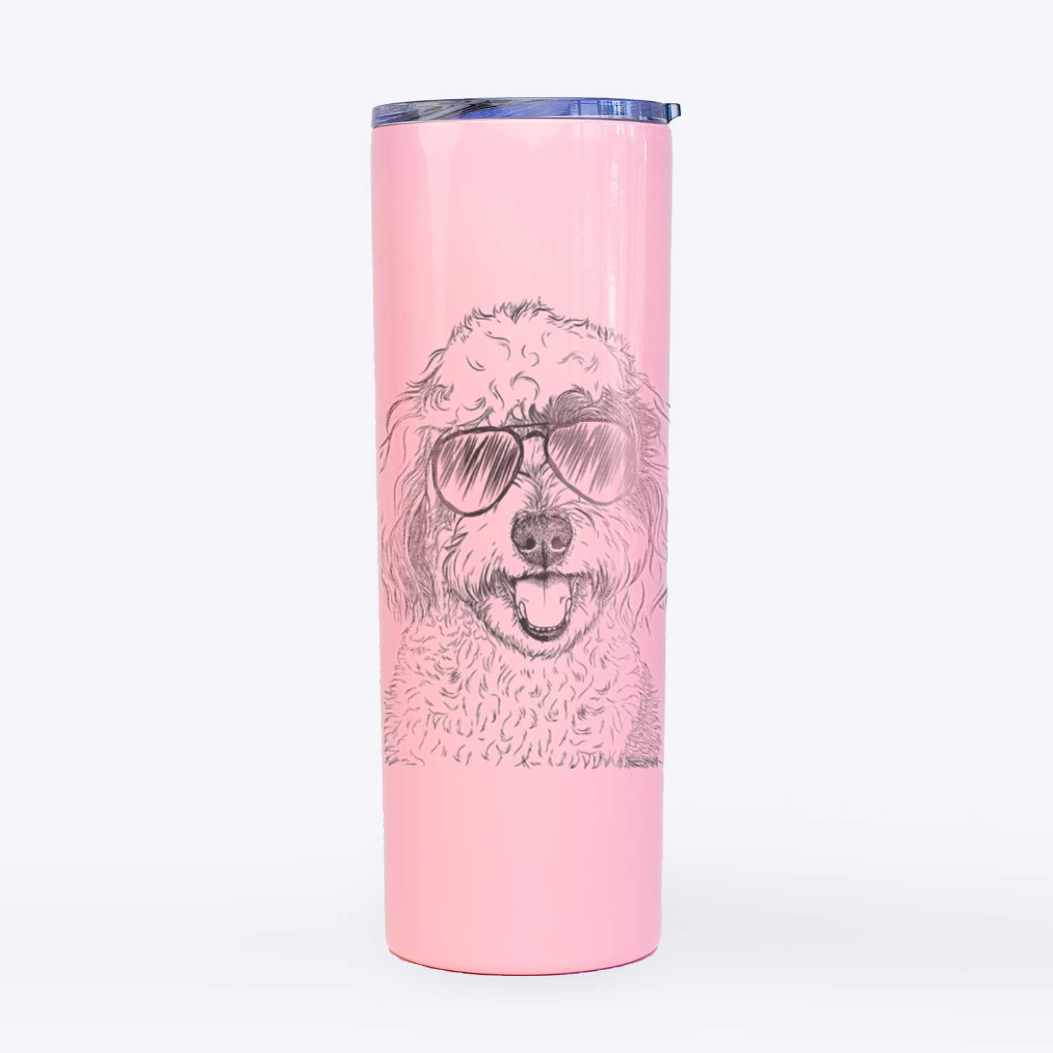 Sherlock the Sheepadoodle - 20oz Skinny Tumbler