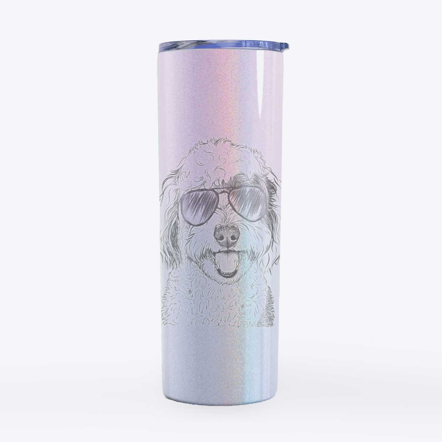 Sherlock the Sheepadoodle - 20oz Skinny Tumbler