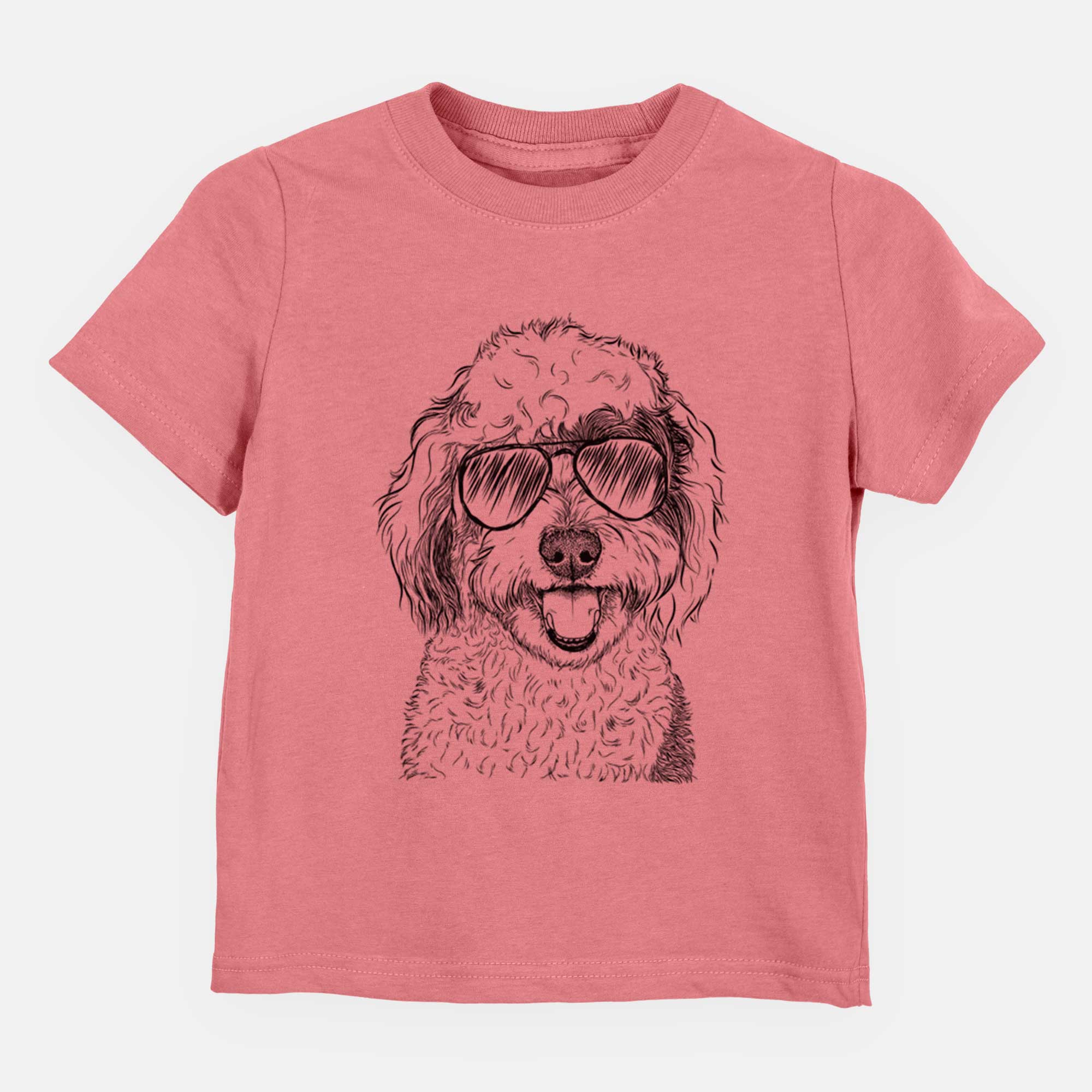 Aviator Sherlock the Sheepadoodle - Kids/Youth/Toddler Shirt