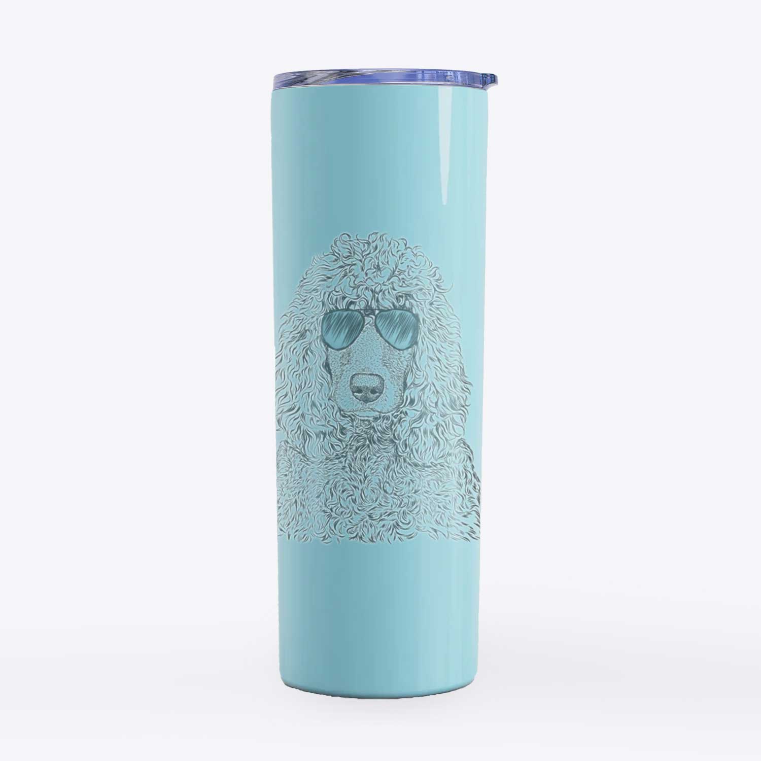 Shilo the Irish Water Spaniel - 20oz Skinny Tumbler