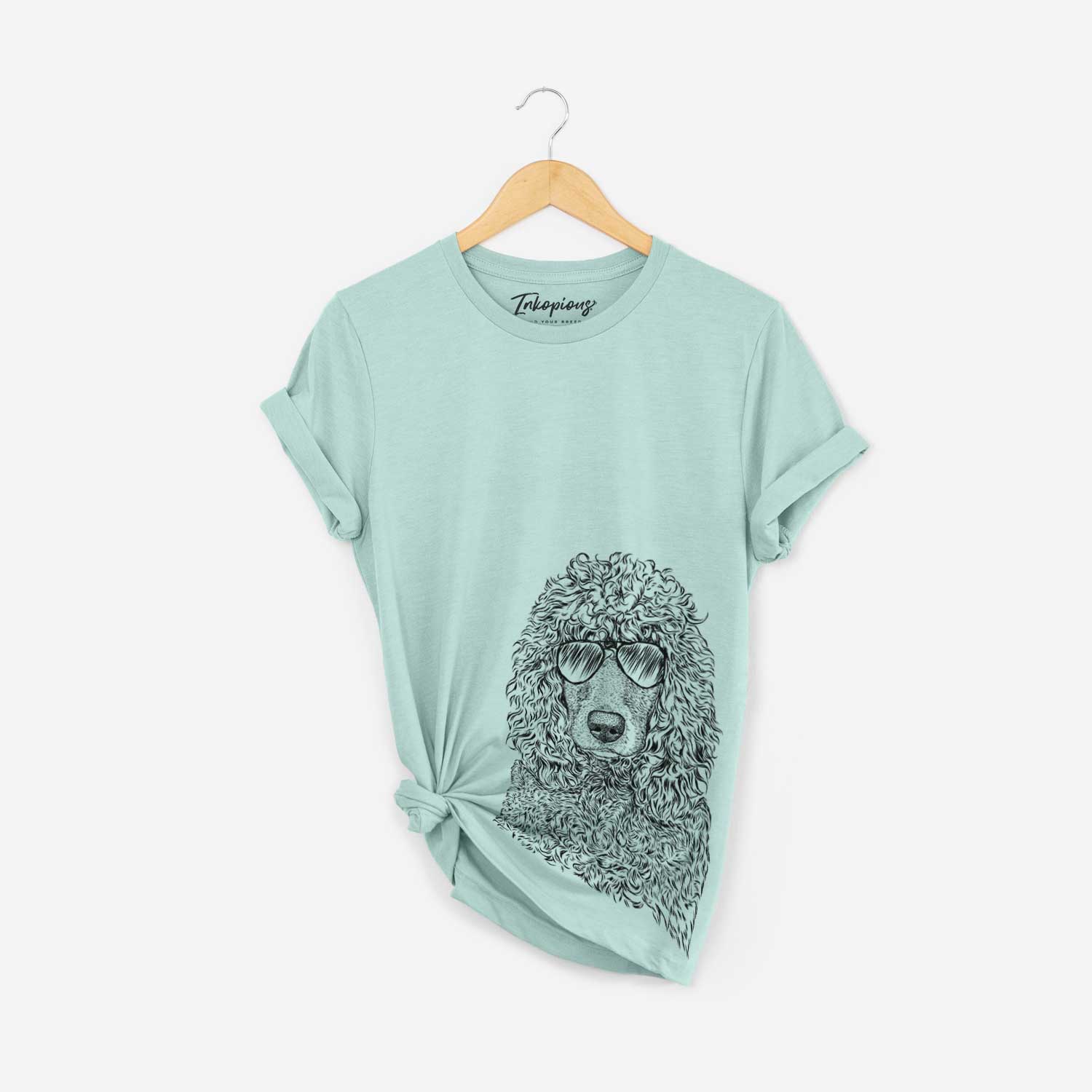 Shilo the Irish Water Spaniel - Bella Canvas Unisex Crewneck