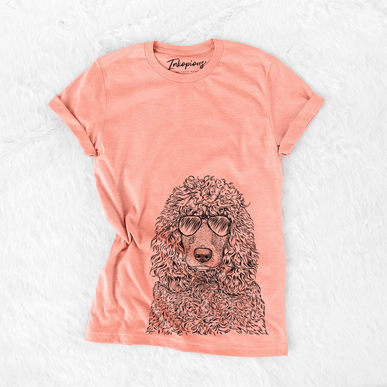 Shilo the Irish Water Spaniel - Bella Canvas Unisex Crewneck