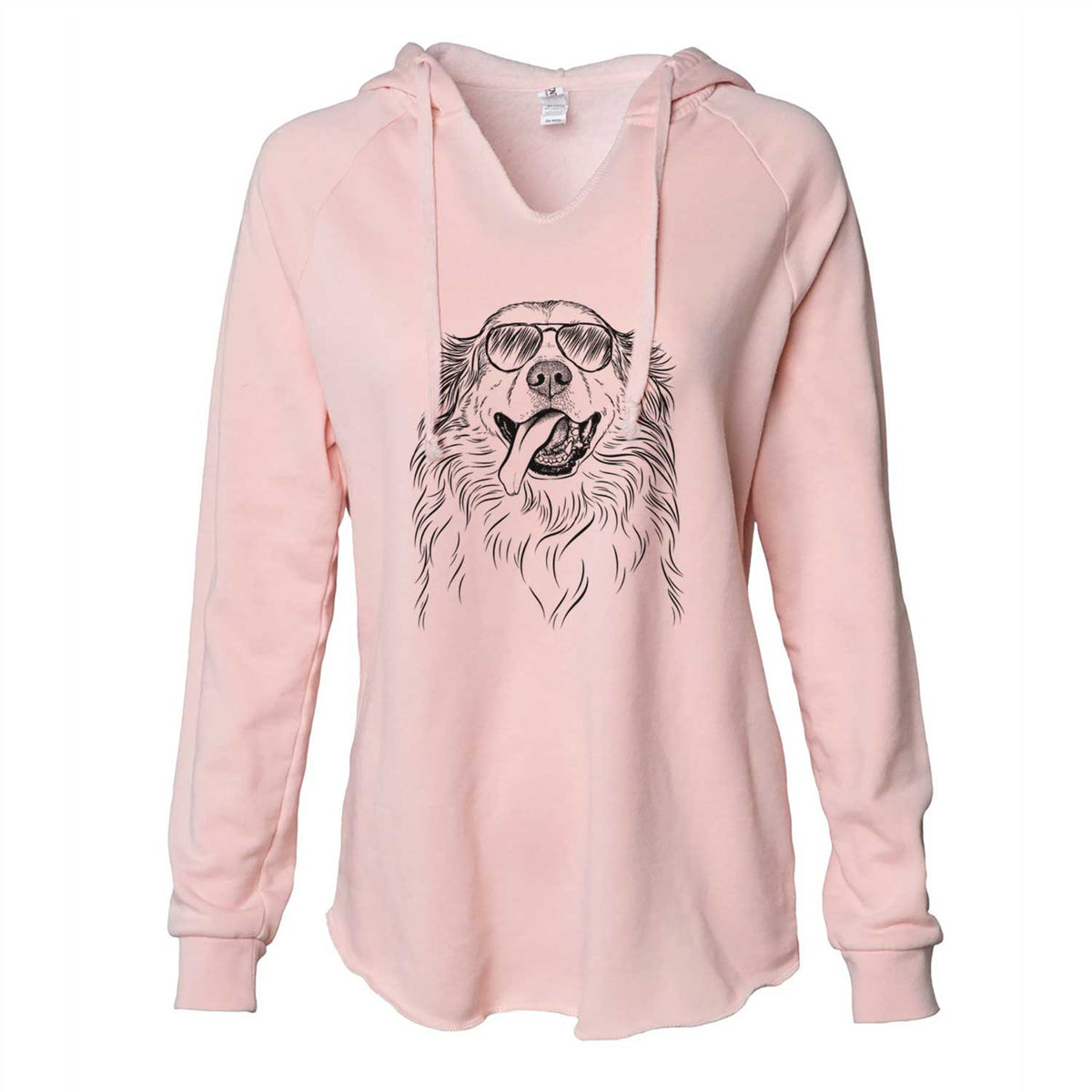 Shooter the Golden Retriever - Cali Wave Hooded Sweatshirt