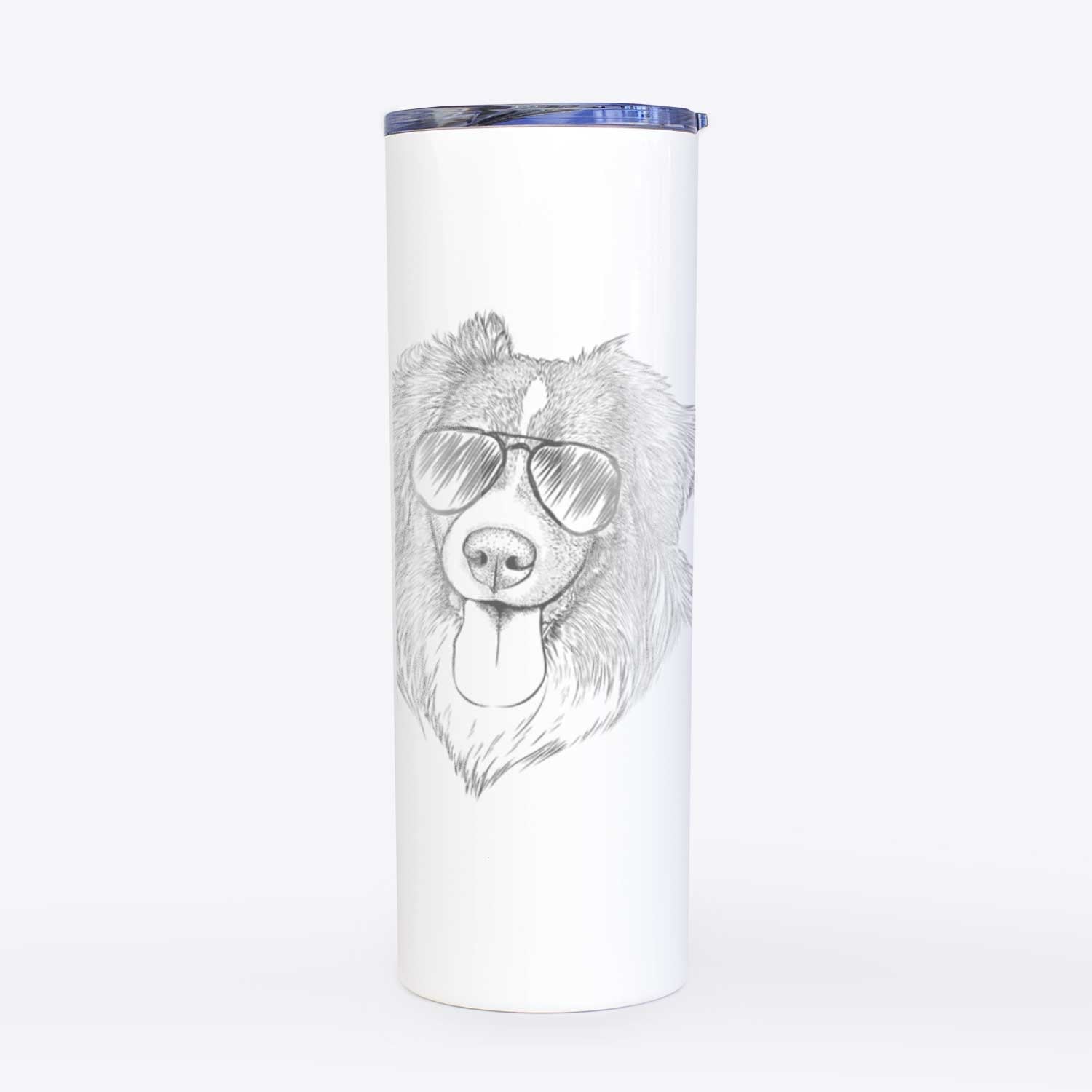 Siena the Australian Shepherd - 20oz Skinny Tumbler