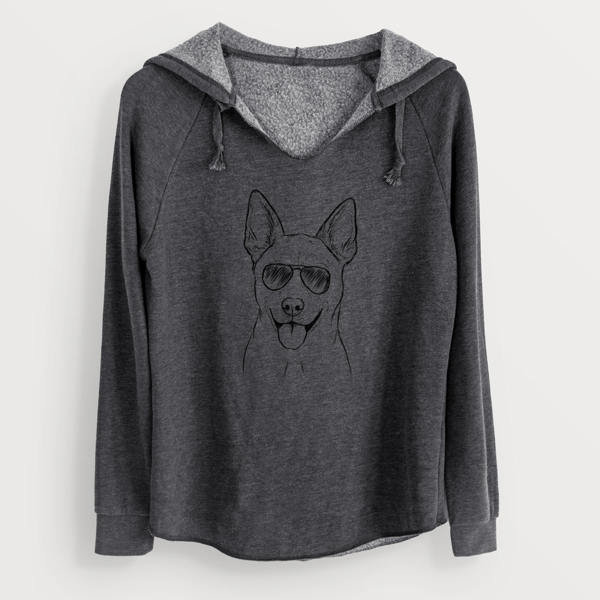 Aviator Silly Lilly the Mixed Breed - Cali Wave Hooded Sweatshirt