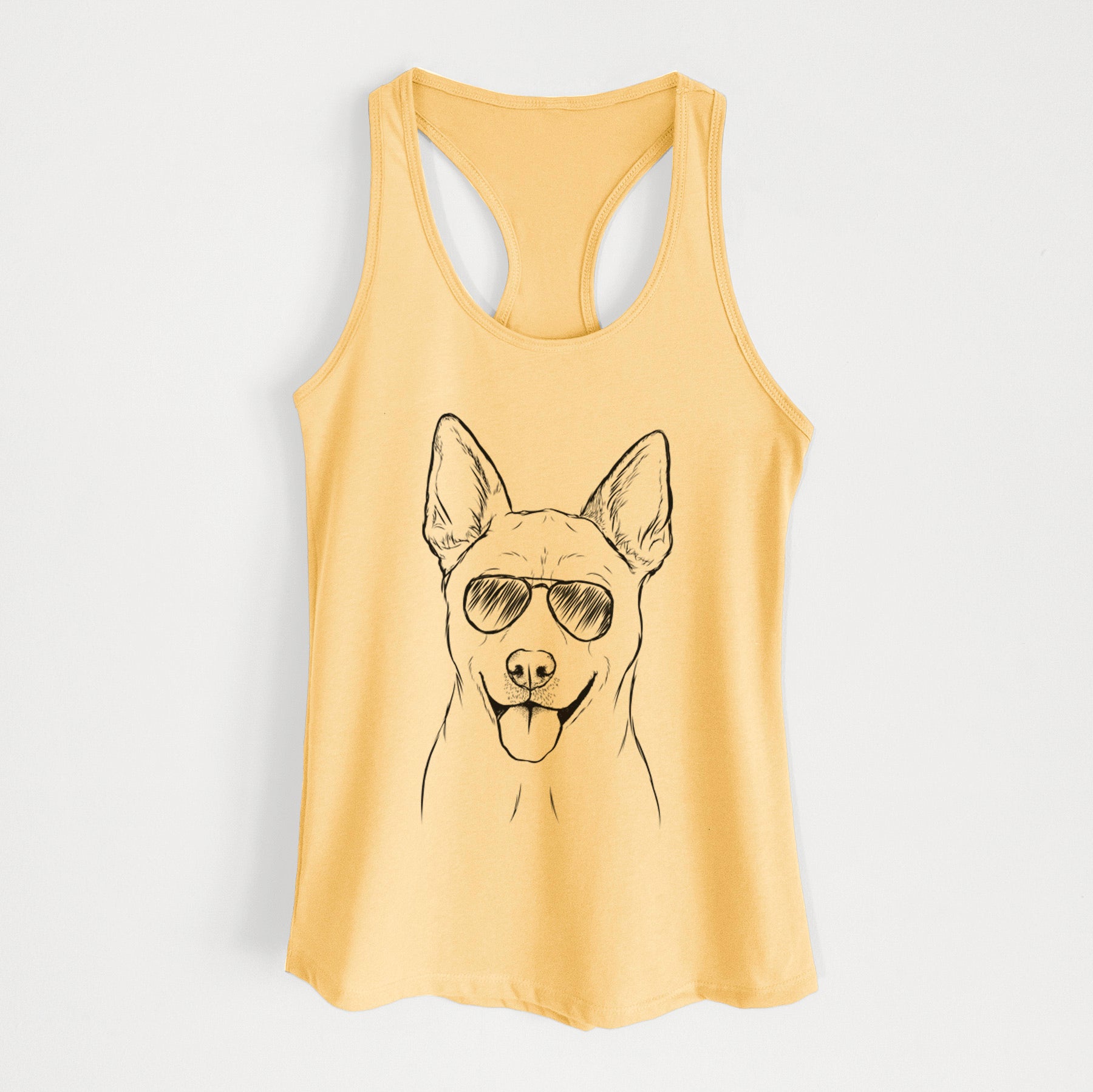 Silly Lilly the Mixed Breed - Women's Racerback Tanktop