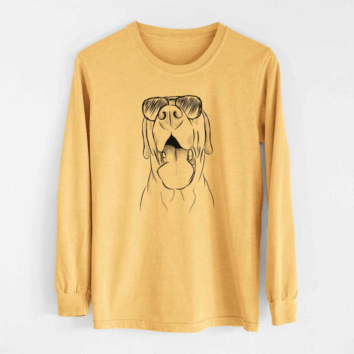 Aviators Silly Lilly the Labrador Retriever - Heavyweight 100% Cotton Long Sleeve