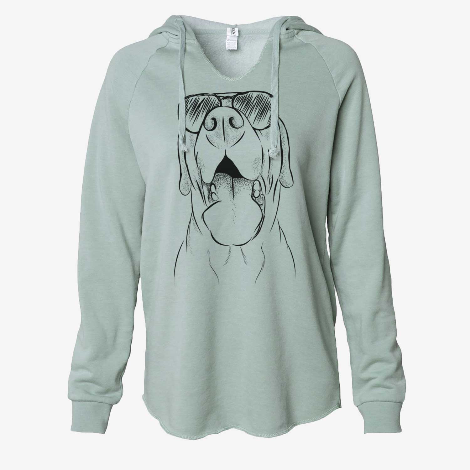 Silly Lilly the Labrador Retriever - Cali Wave Hooded Sweatshirt