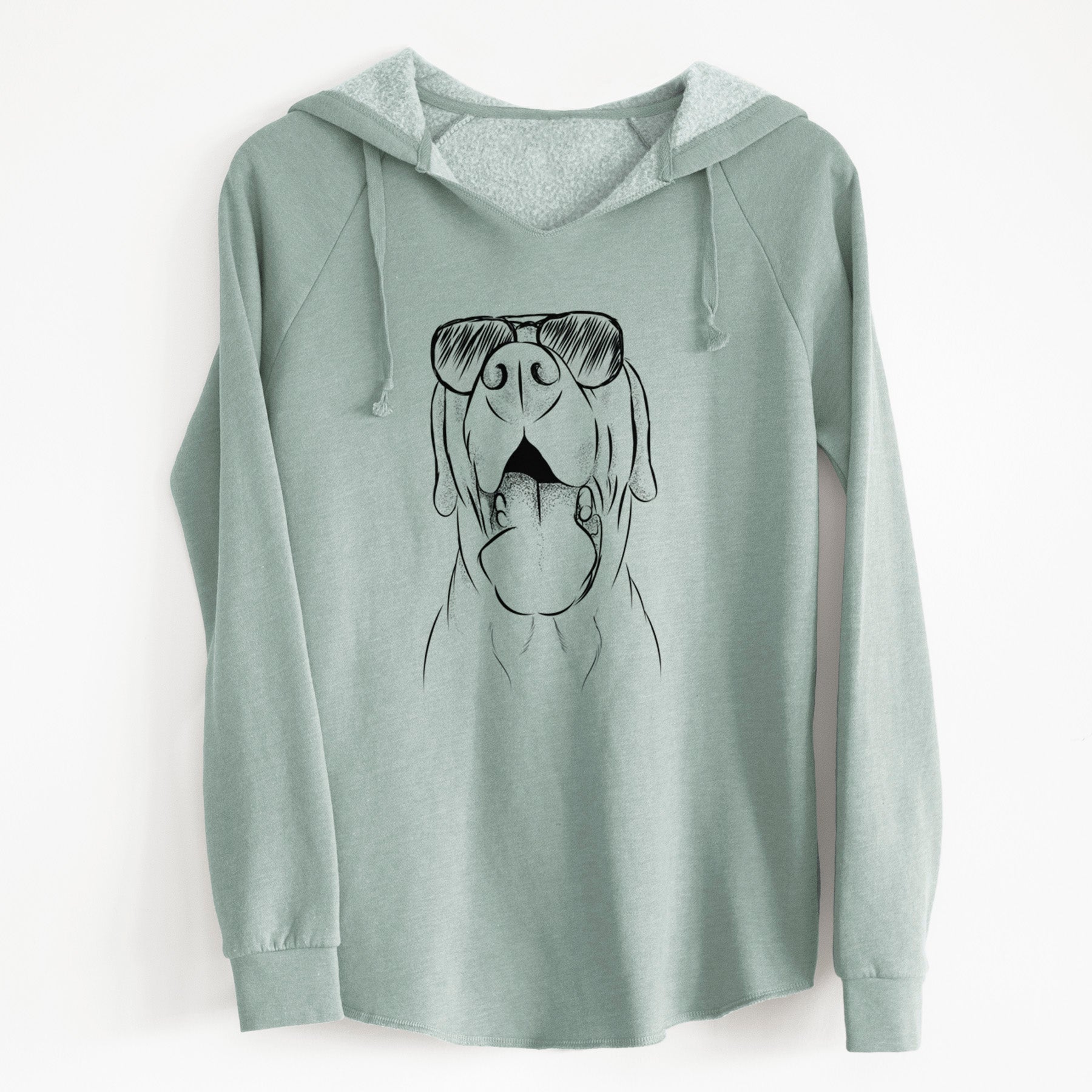 Aviator Silly Lilly the Labrador Retriever - Cali Wave Hooded Sweatshirt