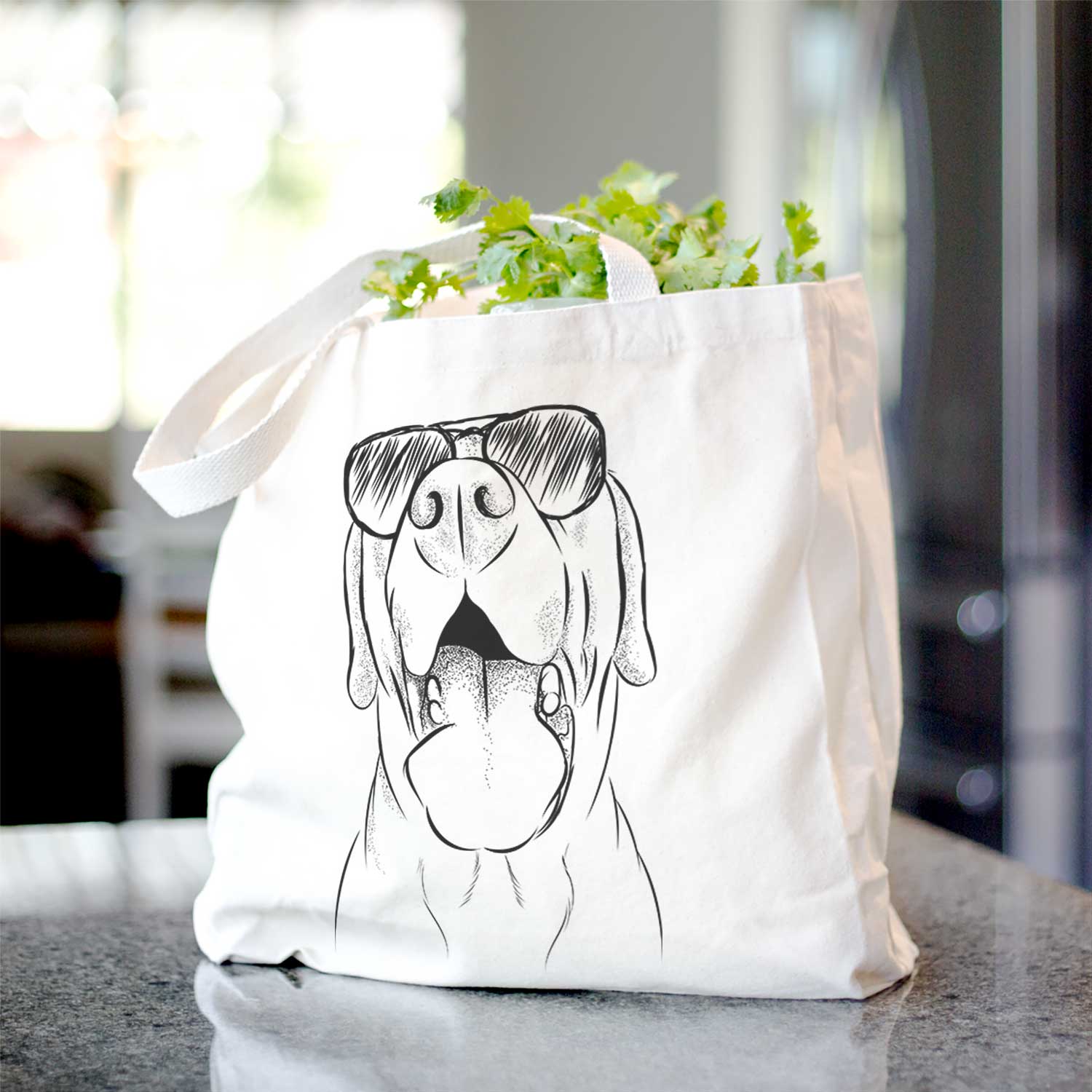 Silly Lilly the Labrador Retriever - Tote Bag