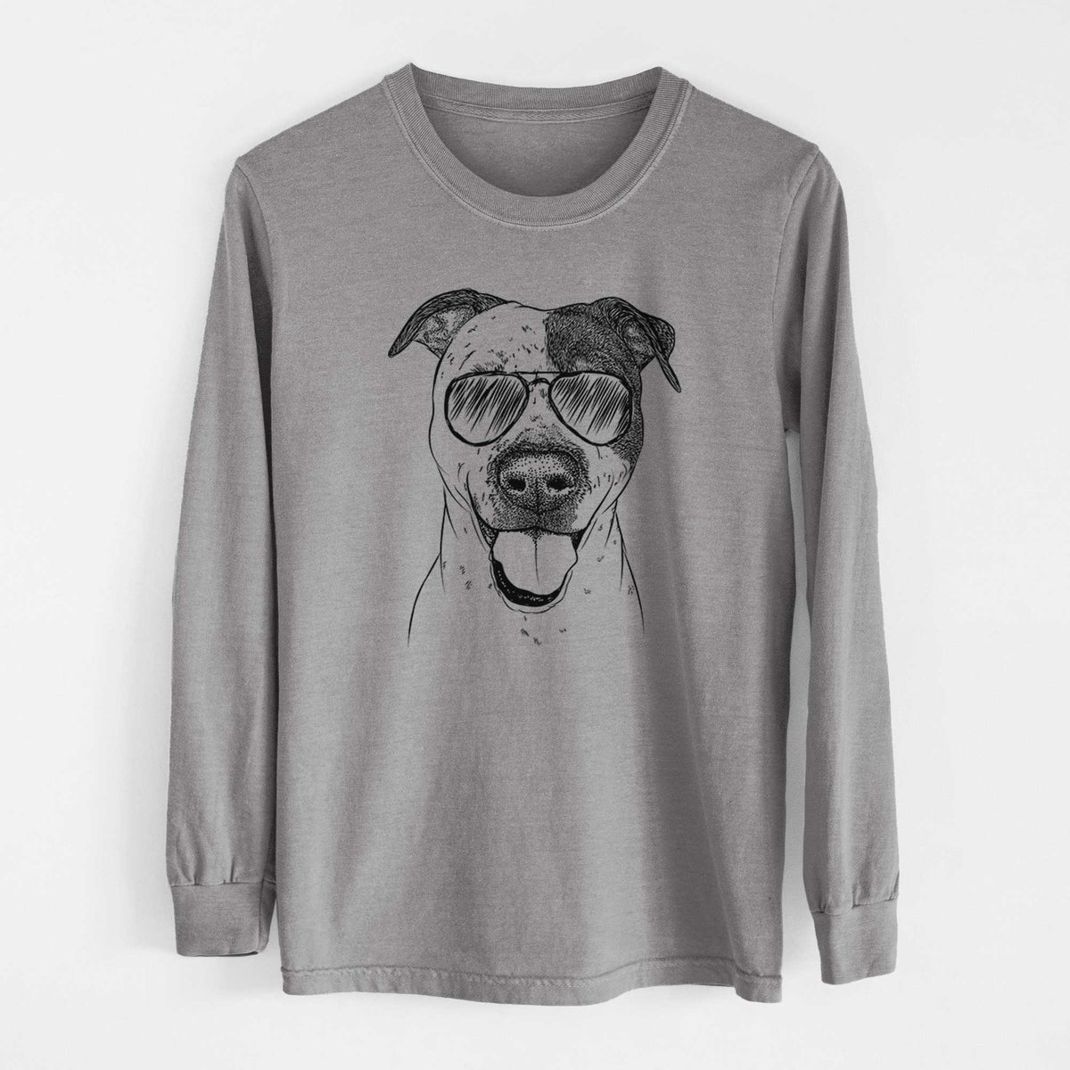 Aviators Simon the Mixed Breed - Heavyweight 100% Cotton Long Sleeve