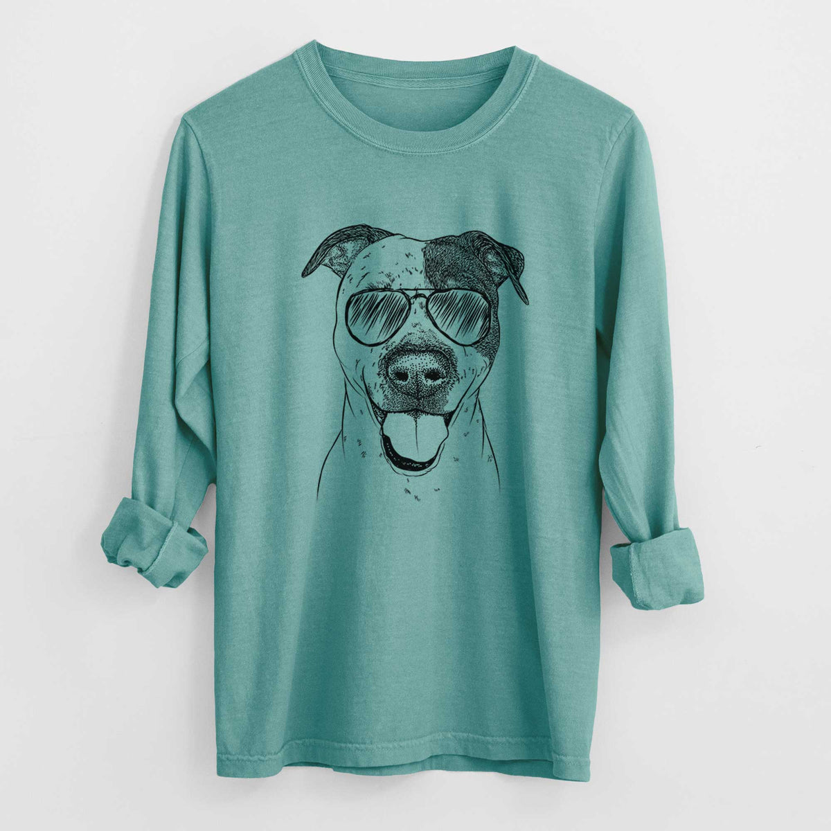 Aviators Simon the Mixed Breed - Heavyweight 100% Cotton Long Sleeve