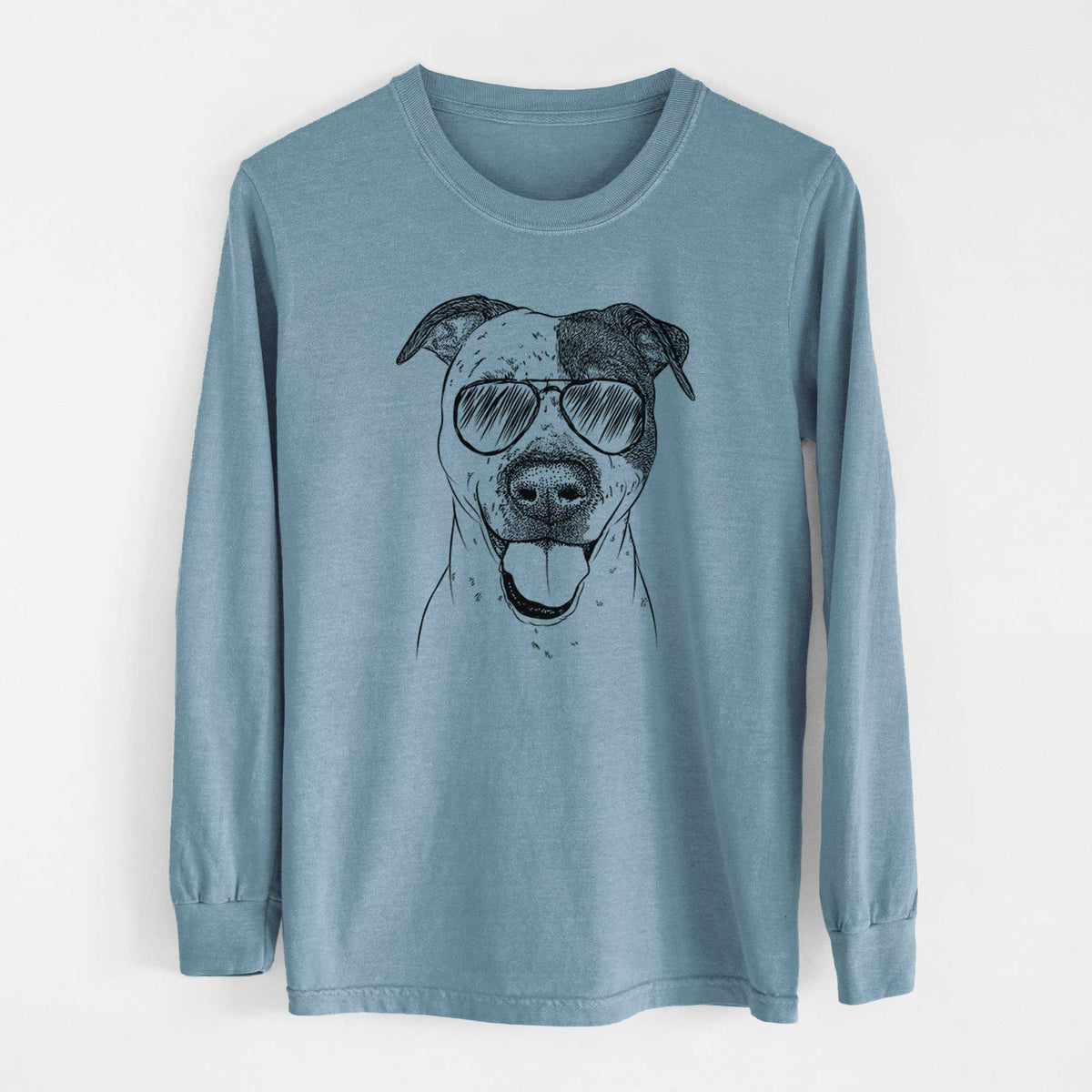 Aviators Simon the Mixed Breed - Heavyweight 100% Cotton Long Sleeve