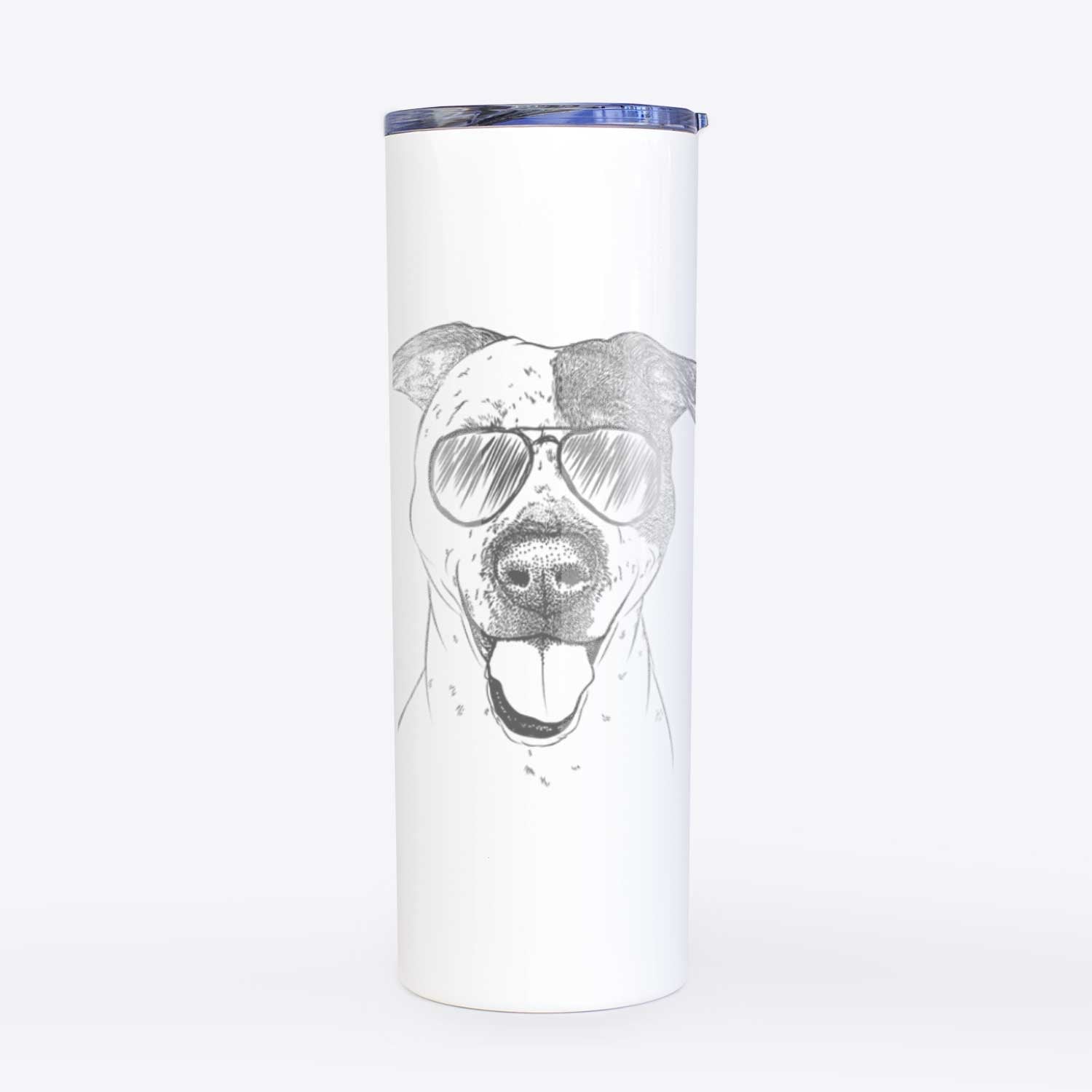 Simon the Mixed Breed - 20oz Skinny Tumbler