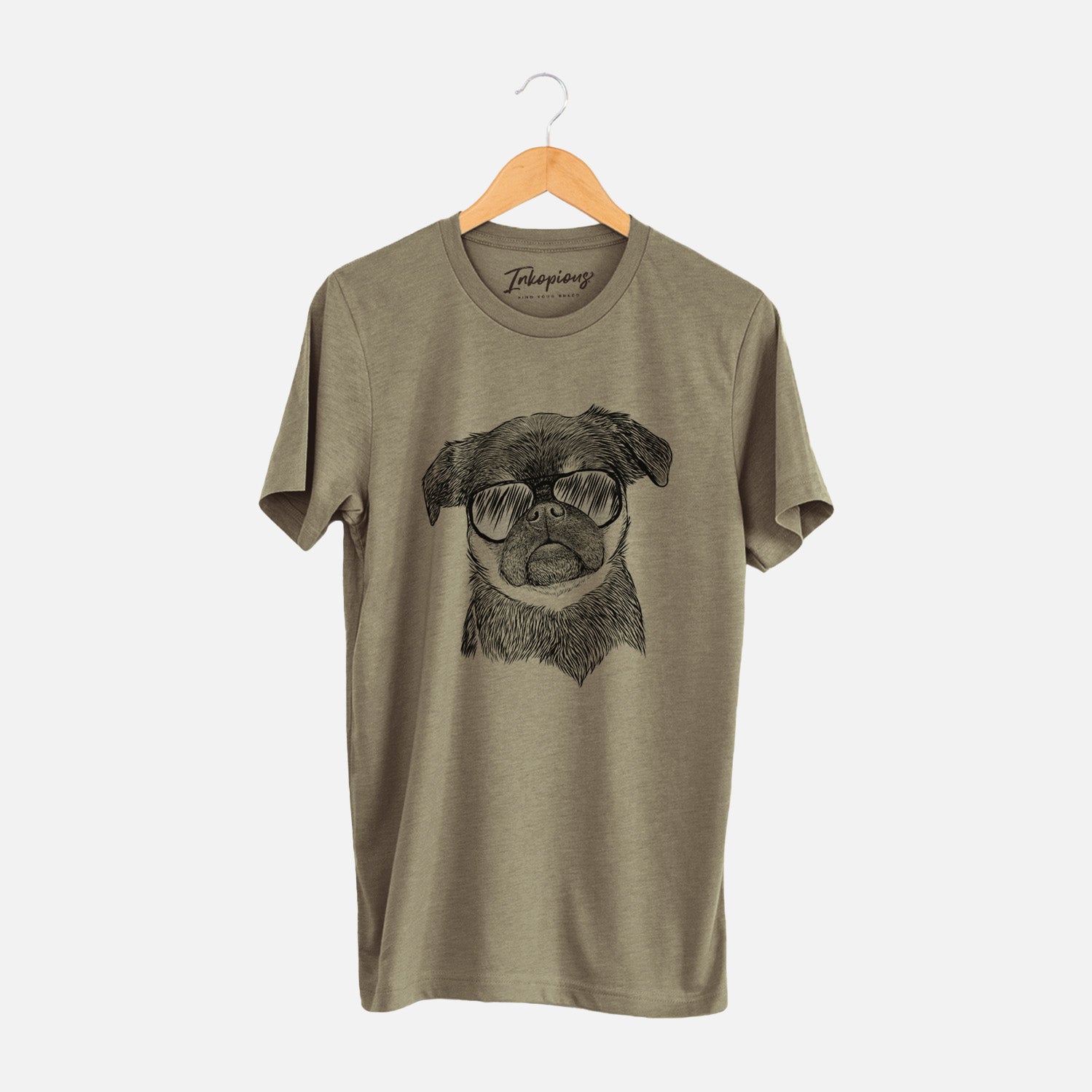 Aviator Simone the Brussels Griffon - Unisex Crewneck