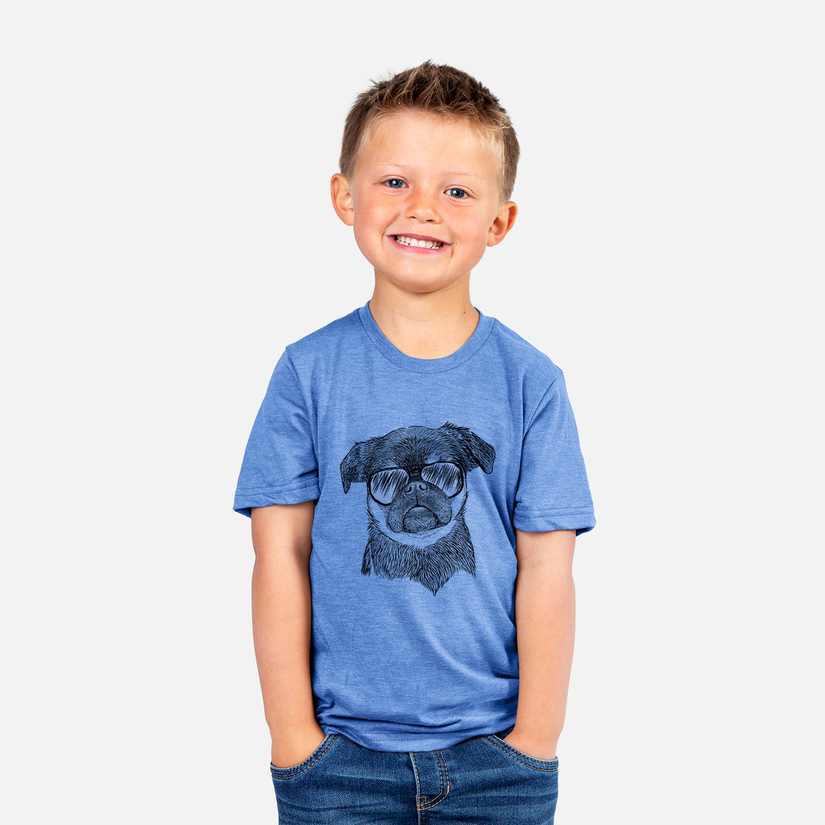 Aviator Simone the Brussels Griffon - Kids/Youth/Toddler Shirt