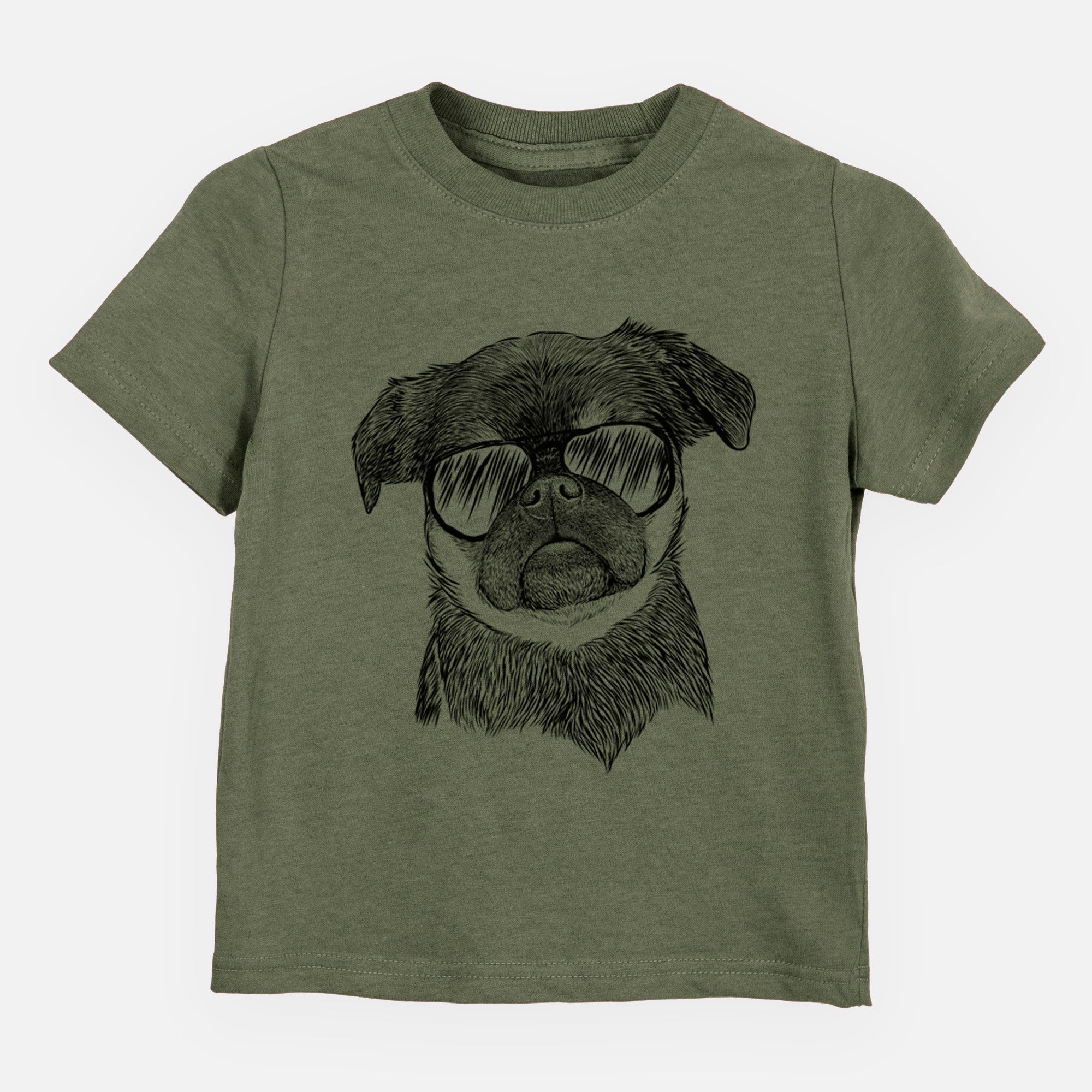 Aviator Simone the Brussels Griffon - Kids/Youth/Toddler Shirt