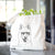 Sinatra the Siberian Husky - Tote Bag