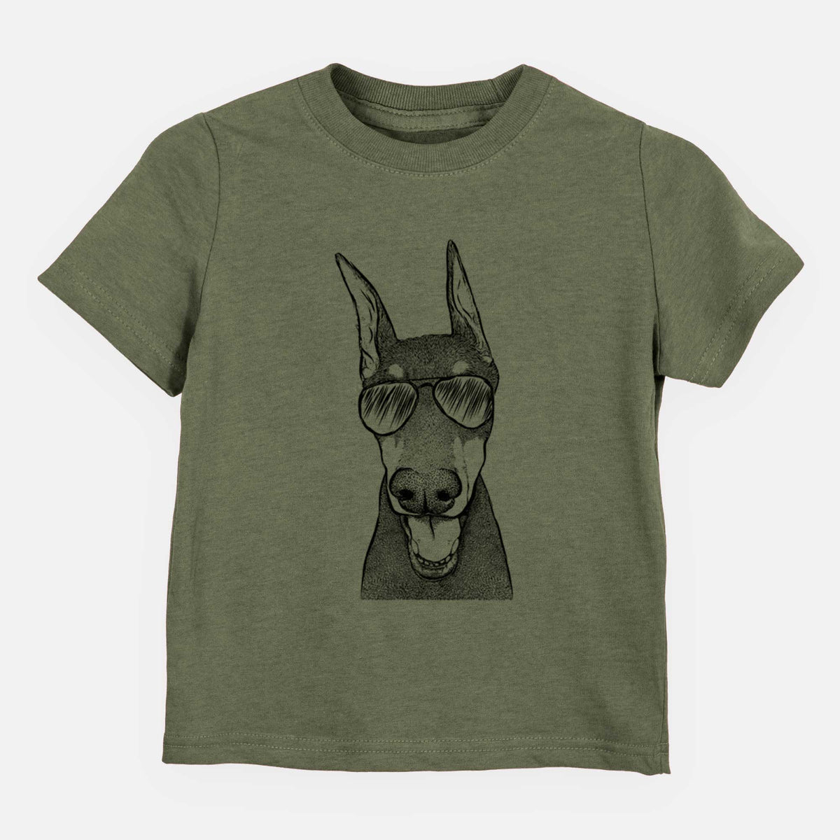 Aviator Sir Duke the Doberman Pinscher - Kids/Youth/Toddler Shirt