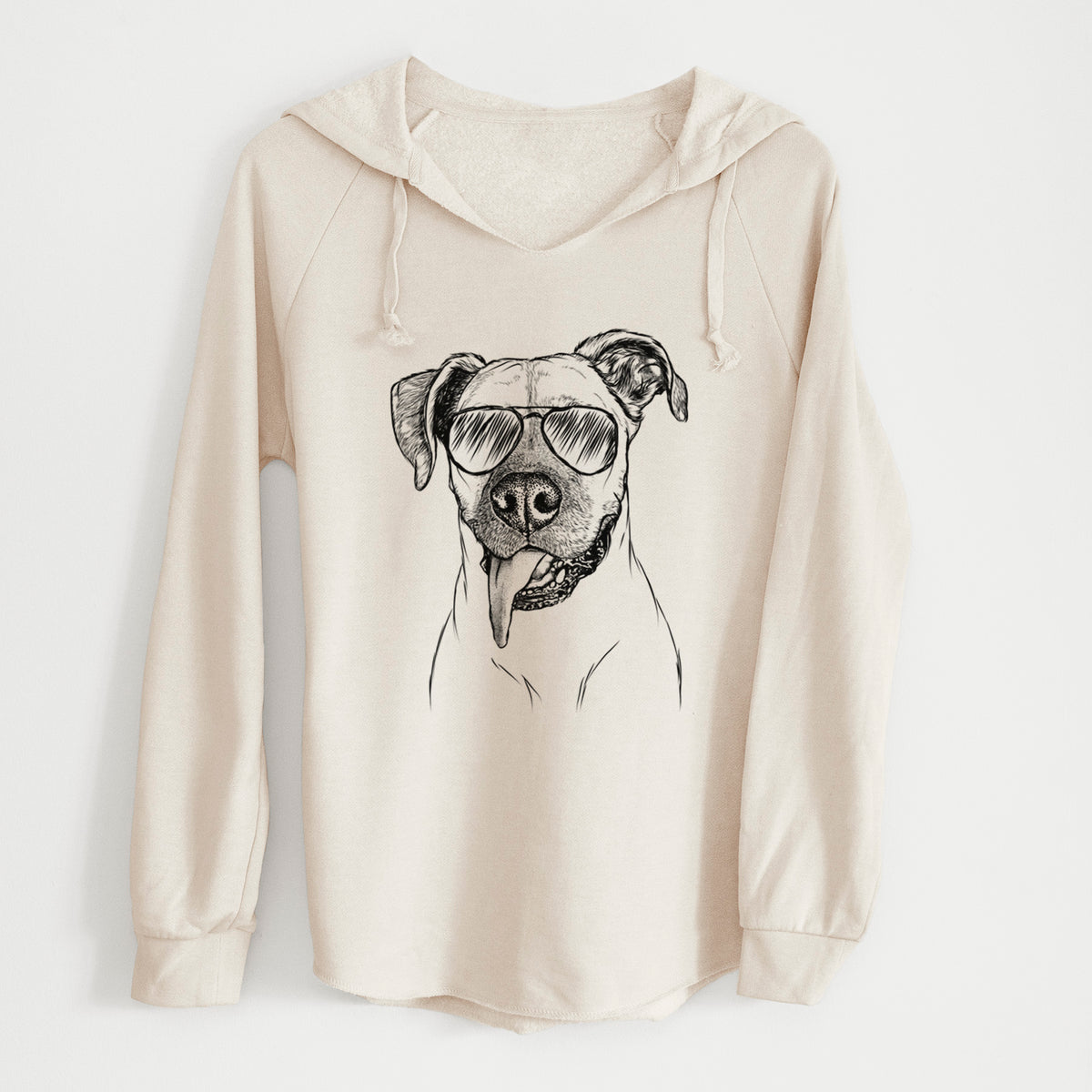 Aviator Sir Jake the Boxer - Cali Wave Hooded Sweatshirt