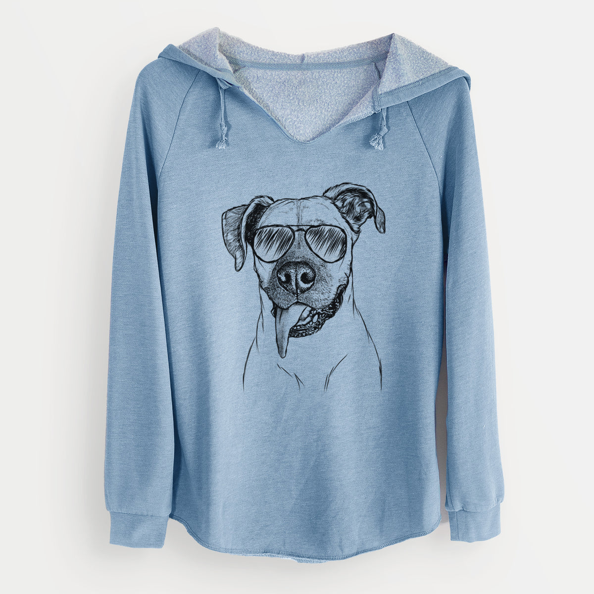 Aviator Sir Jake the Boxer - Cali Wave Hooded Sweatshirt