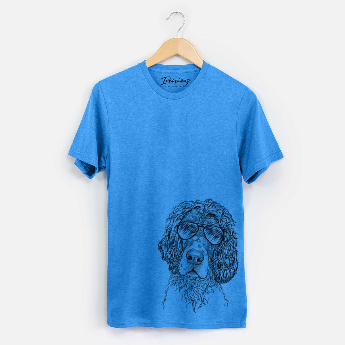 Aviator Sir Rexford the Blue Belton English Setter - Unisex Crewneck
