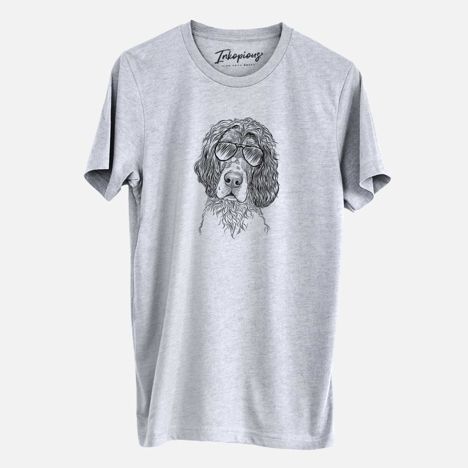 Aviator Sir Rexford the Blue Belton English Setter - Unisex Crewneck