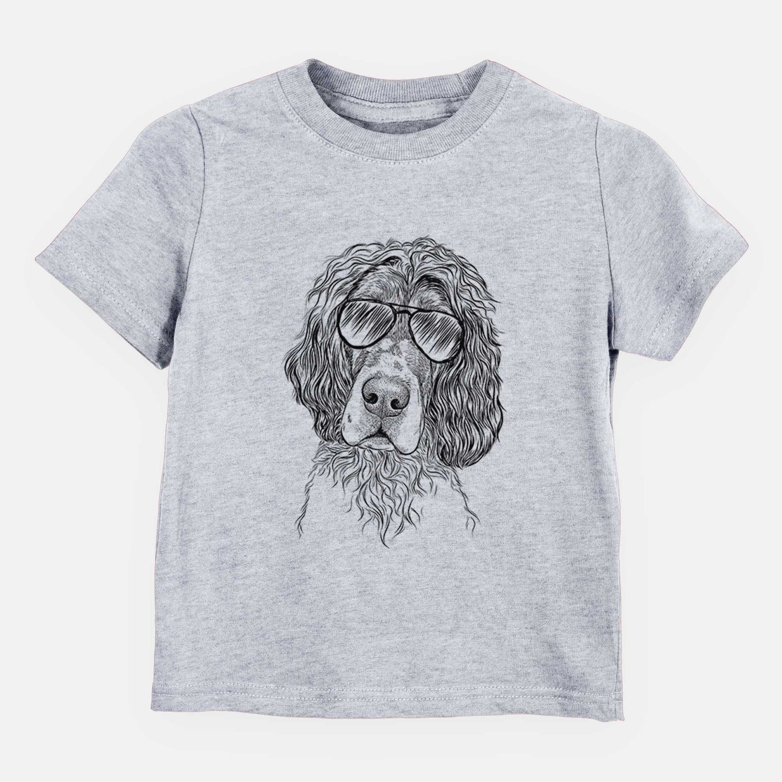 Aviator Sir Rexford the Blue Belton English Setter - Kids/Youth/Toddler Shirt