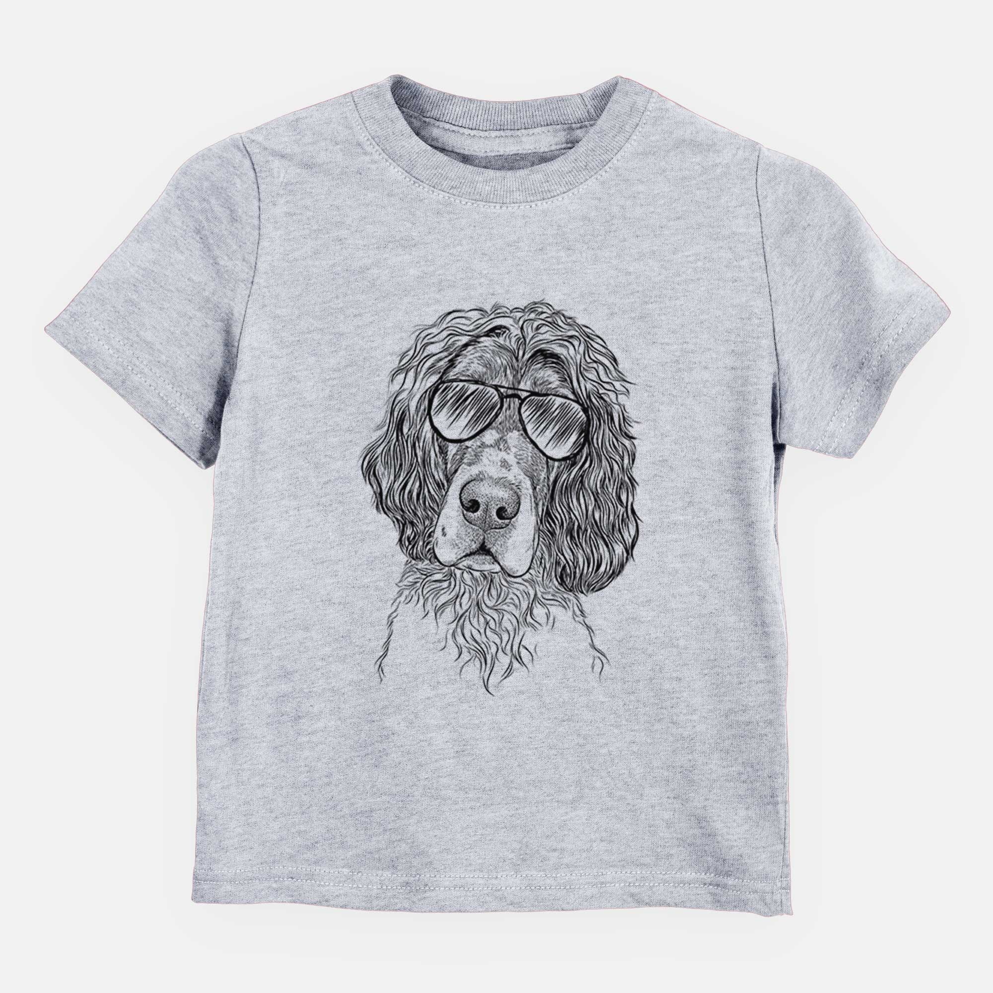 Aviator Sir Rexford the Blue Belton English Setter - Kids/Youth/Toddler Shirt