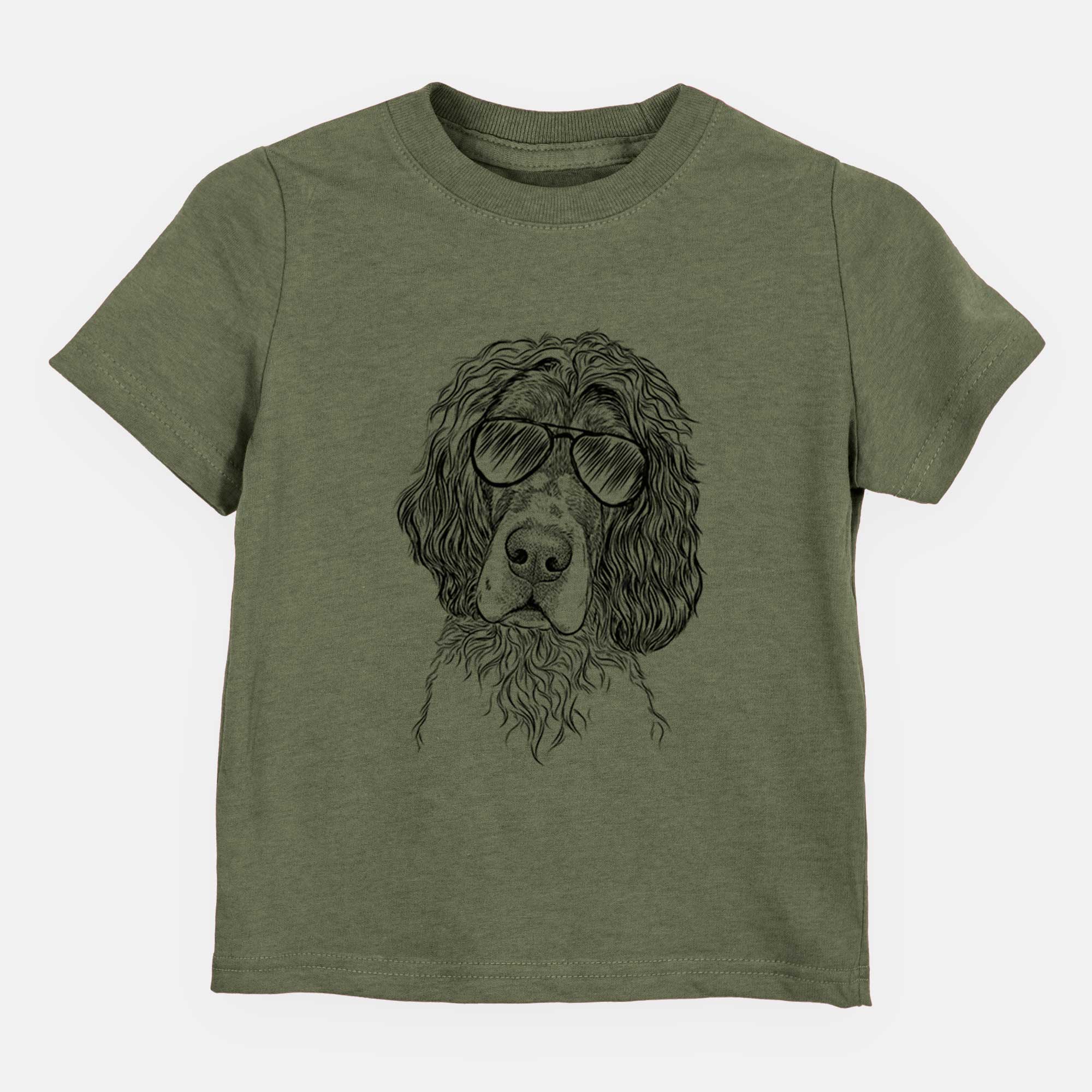 Aviator Sir Rexford the Blue Belton English Setter - Kids/Youth/Toddler Shirt