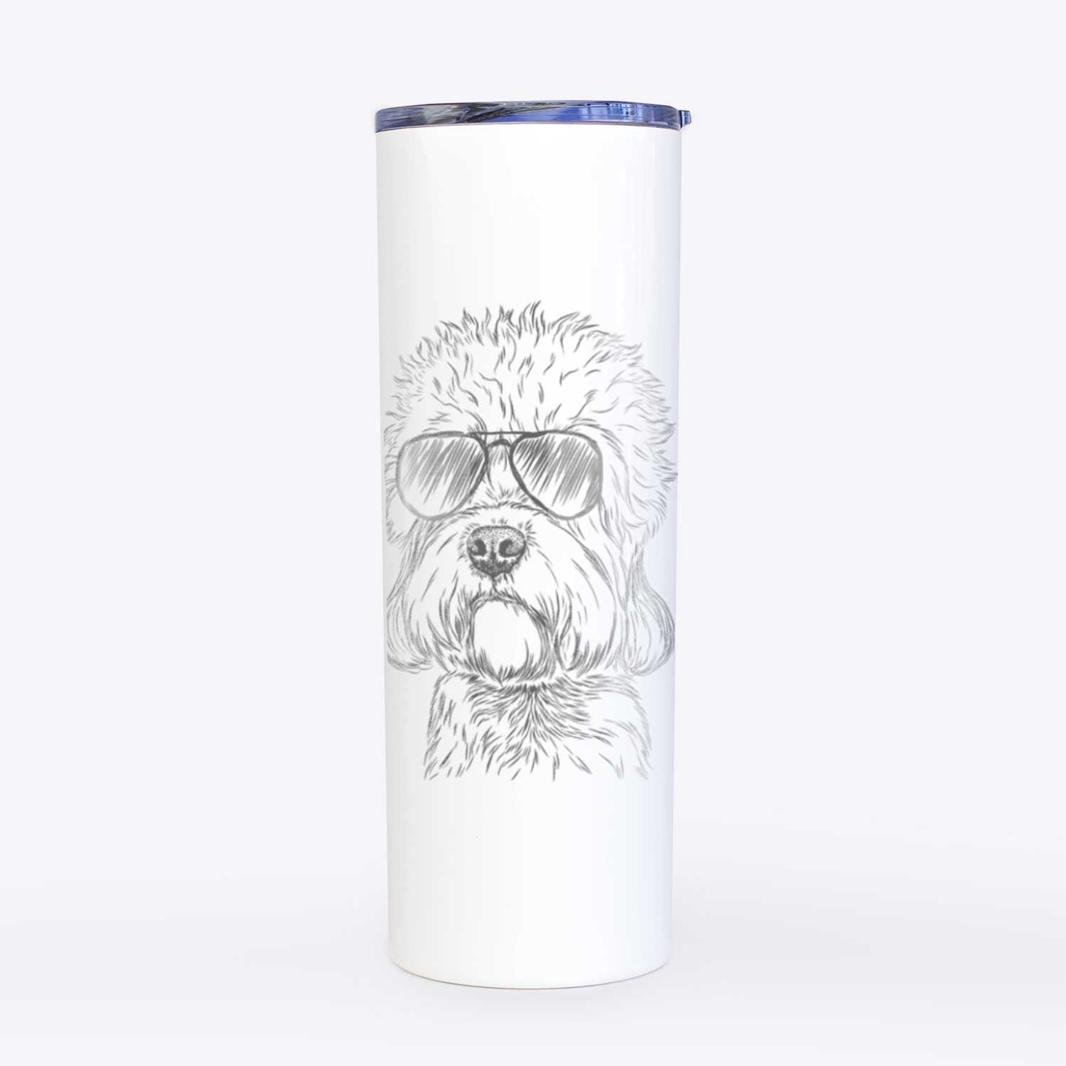 Sir Walter the Dandie Dinmont Terrier - 20oz Skinny Tumbler