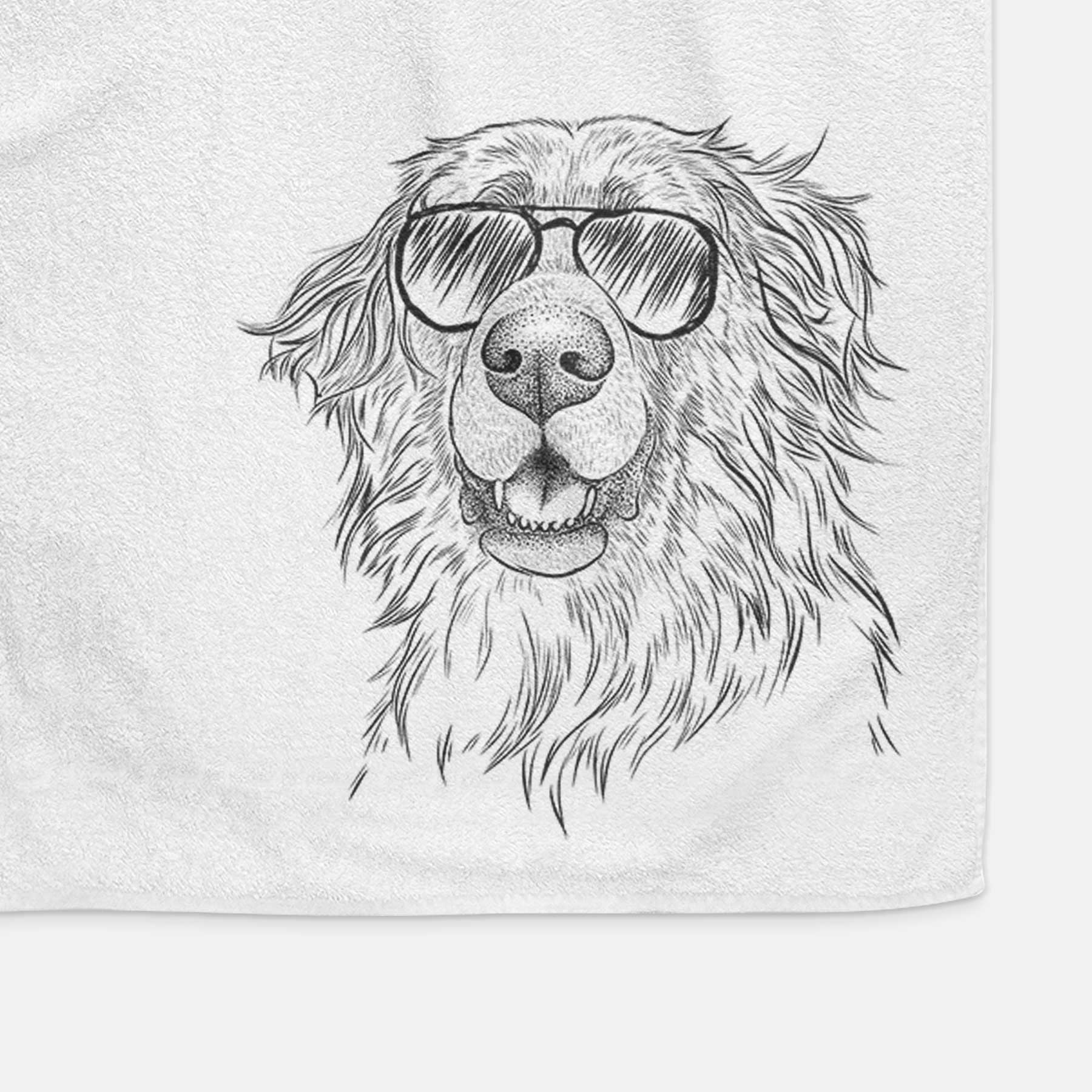 Siri the Leonberger Decorative Hand Towel