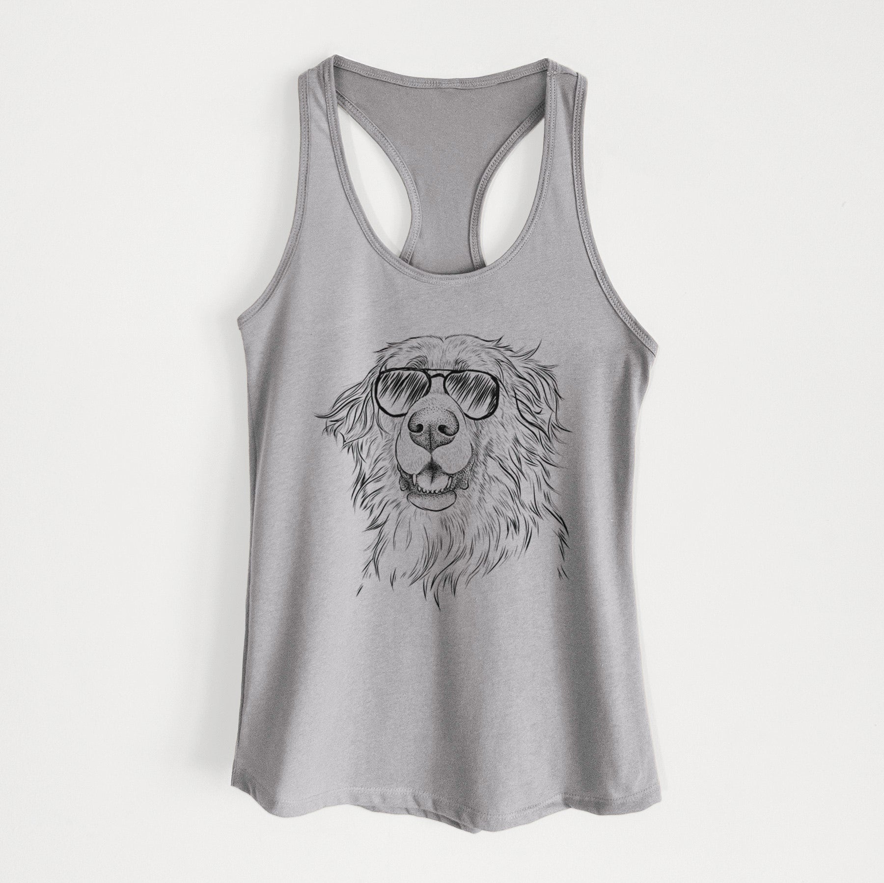 Siri the Leonberger - Women's Racerback Tanktop