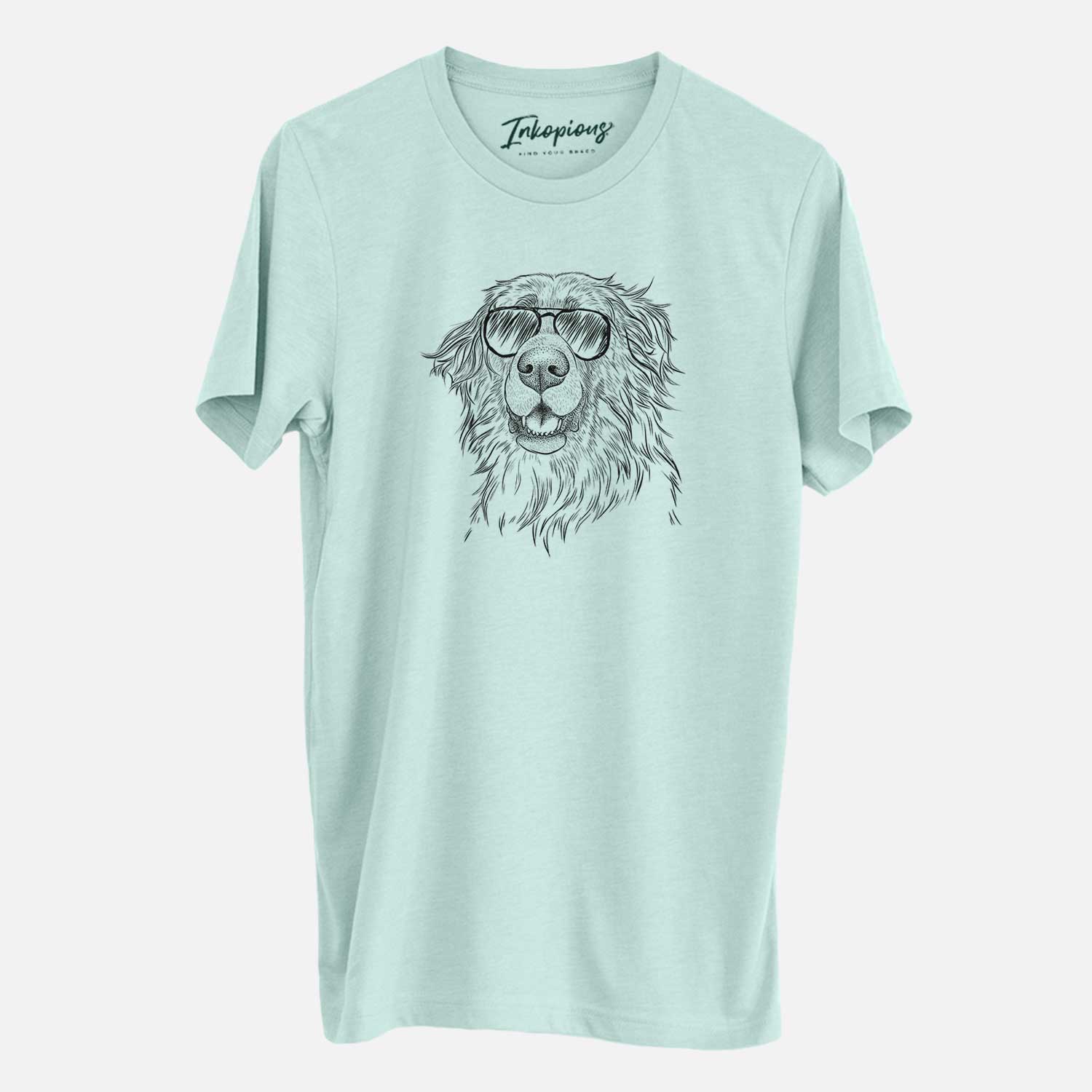 Aviator Siri the Leonberger - Unisex Crewneck