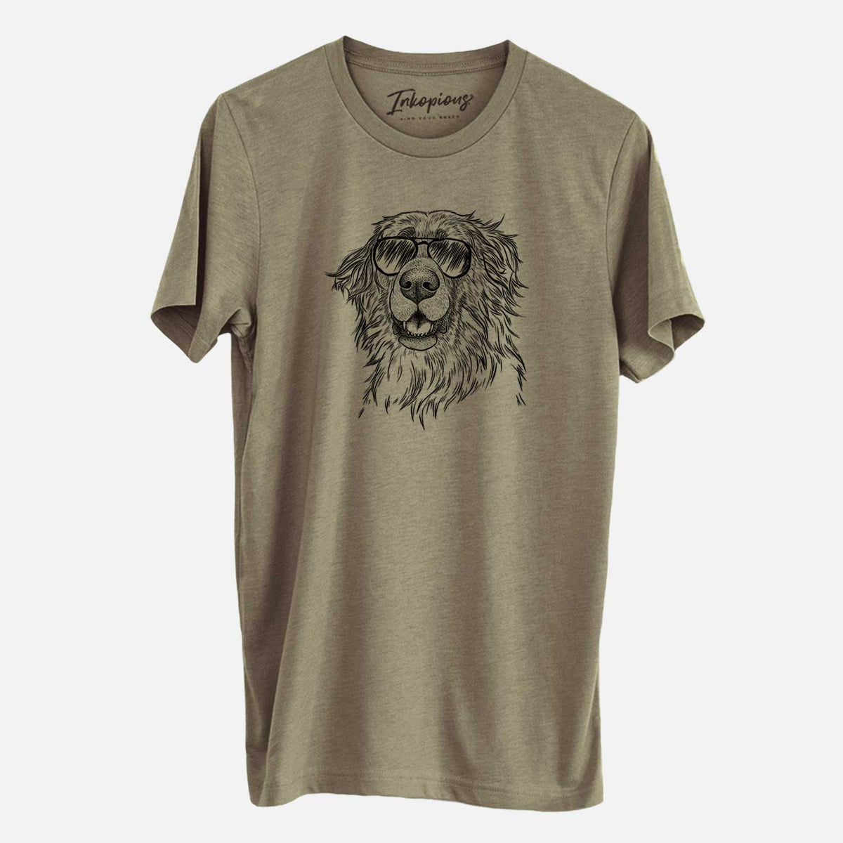 Aviator Siri the Leonberger - Unisex Crewneck