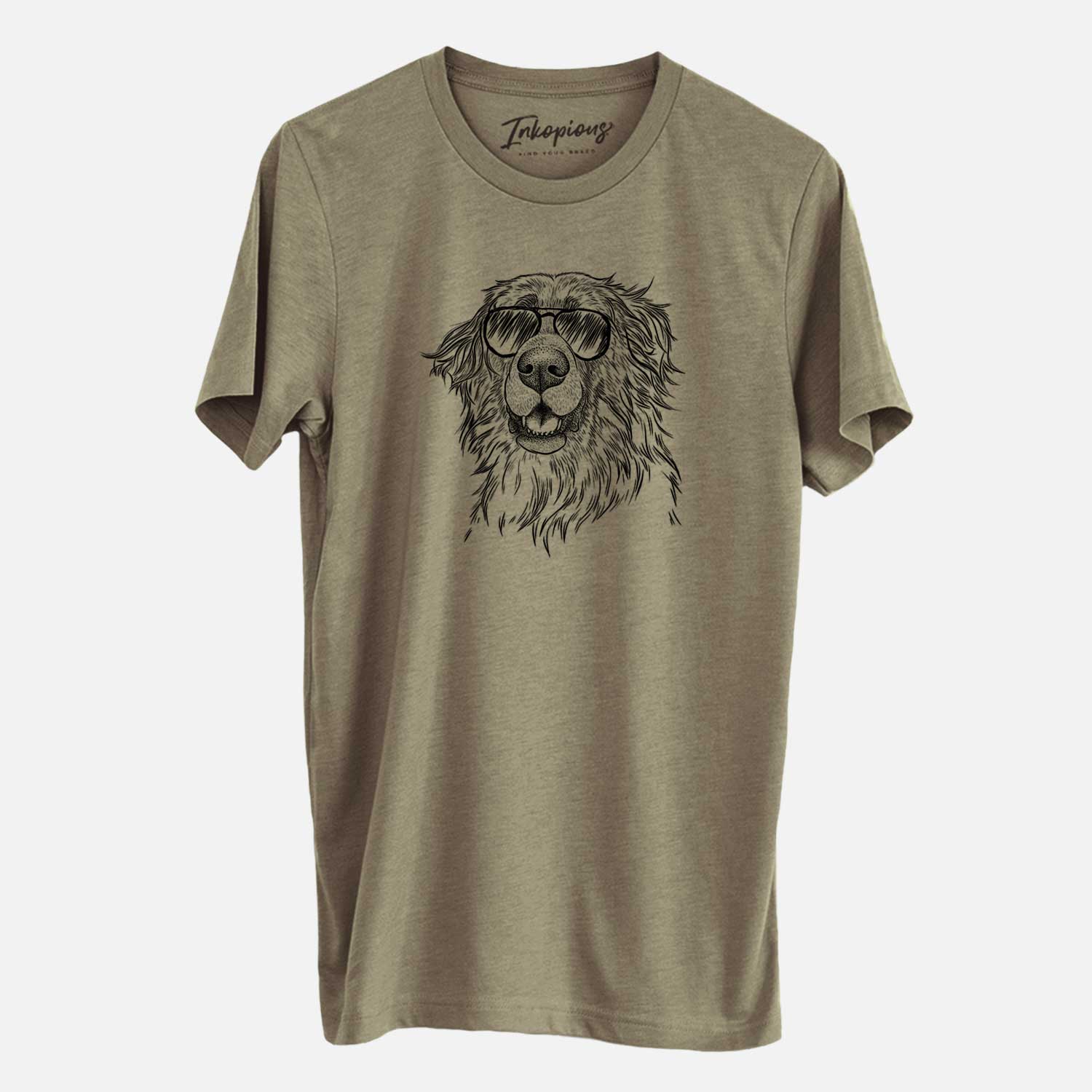 Aviator Siri the Leonberger - Unisex Crewneck