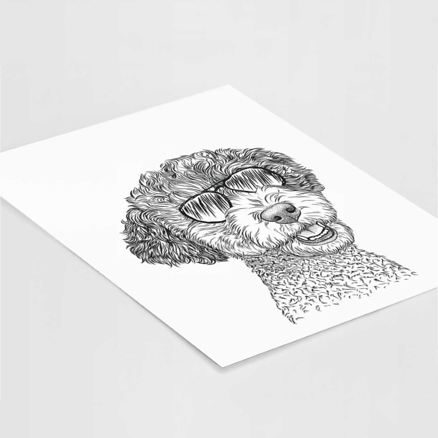 Skipper the Twoodle Art Print