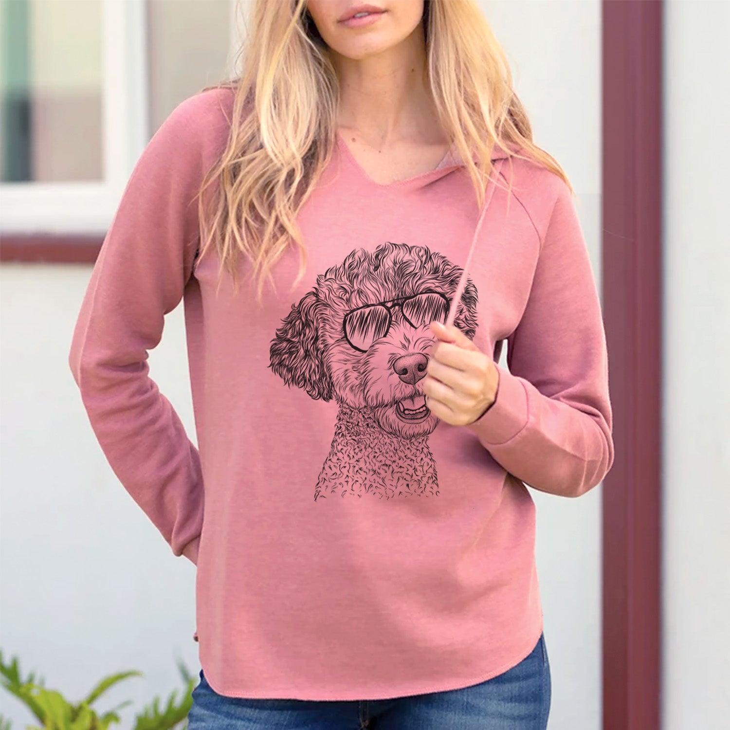 Aviator Skipper the Twoodle - Cali Wave Hooded Sweatshirt