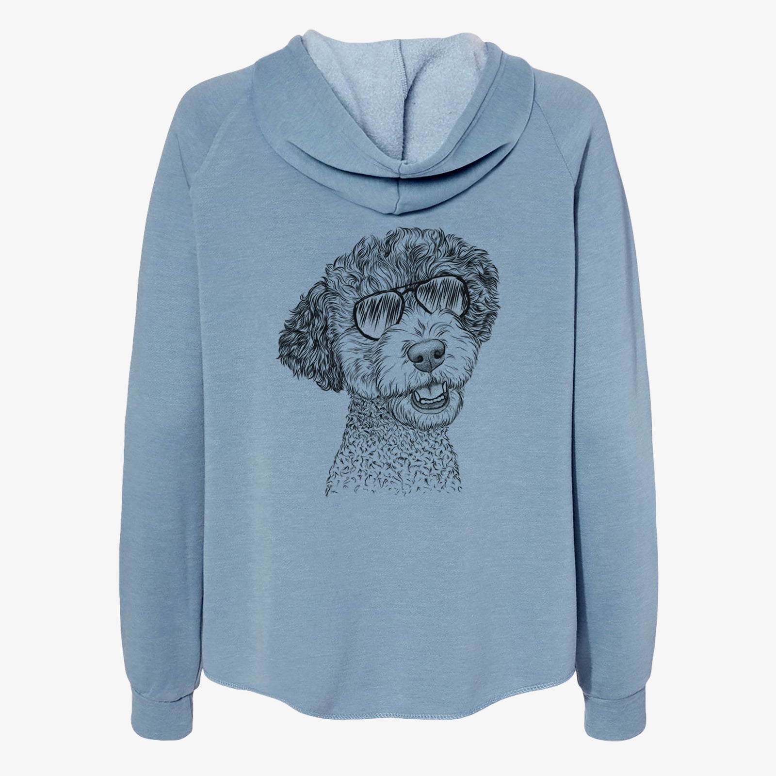Skipper the Twoodle - Women's Cali Wave Zip-Up Sweatshirt