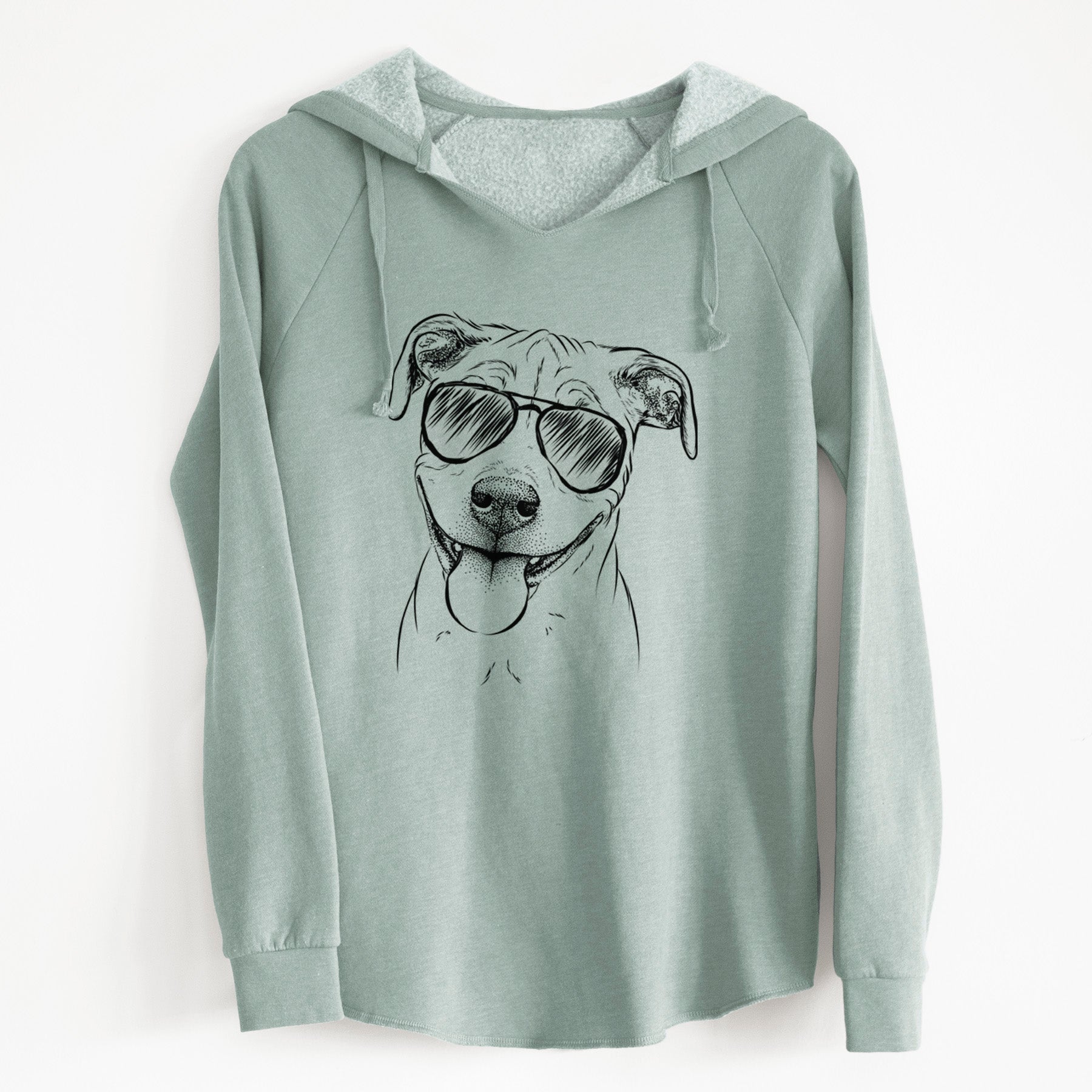 Aviator Skye the Pitweiler - Cali Wave Hooded Sweatshirt